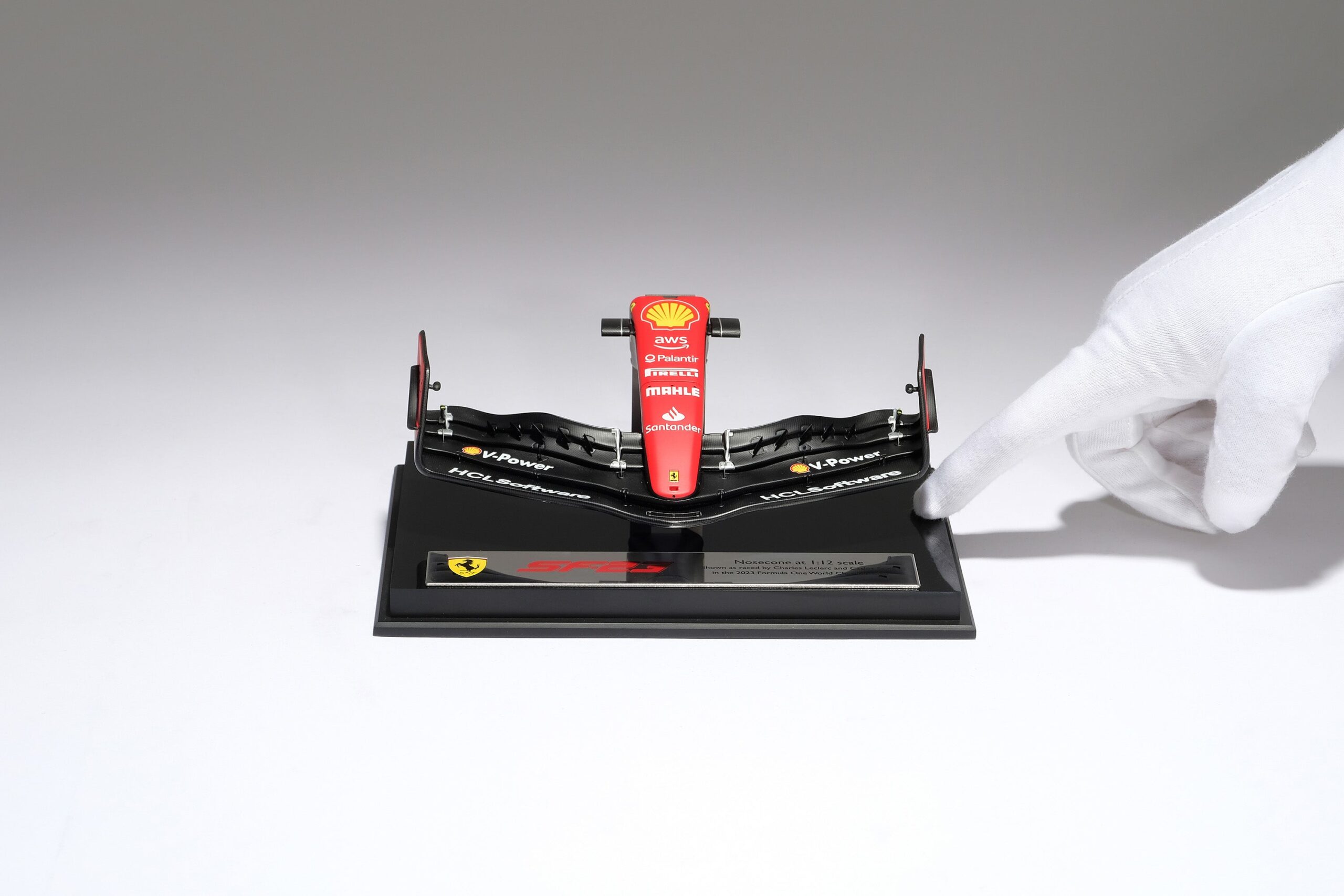 Amalgam Ferrari SF-23 Nosecone 2023 Season Livery - Rot | 1:12 – Bild 4