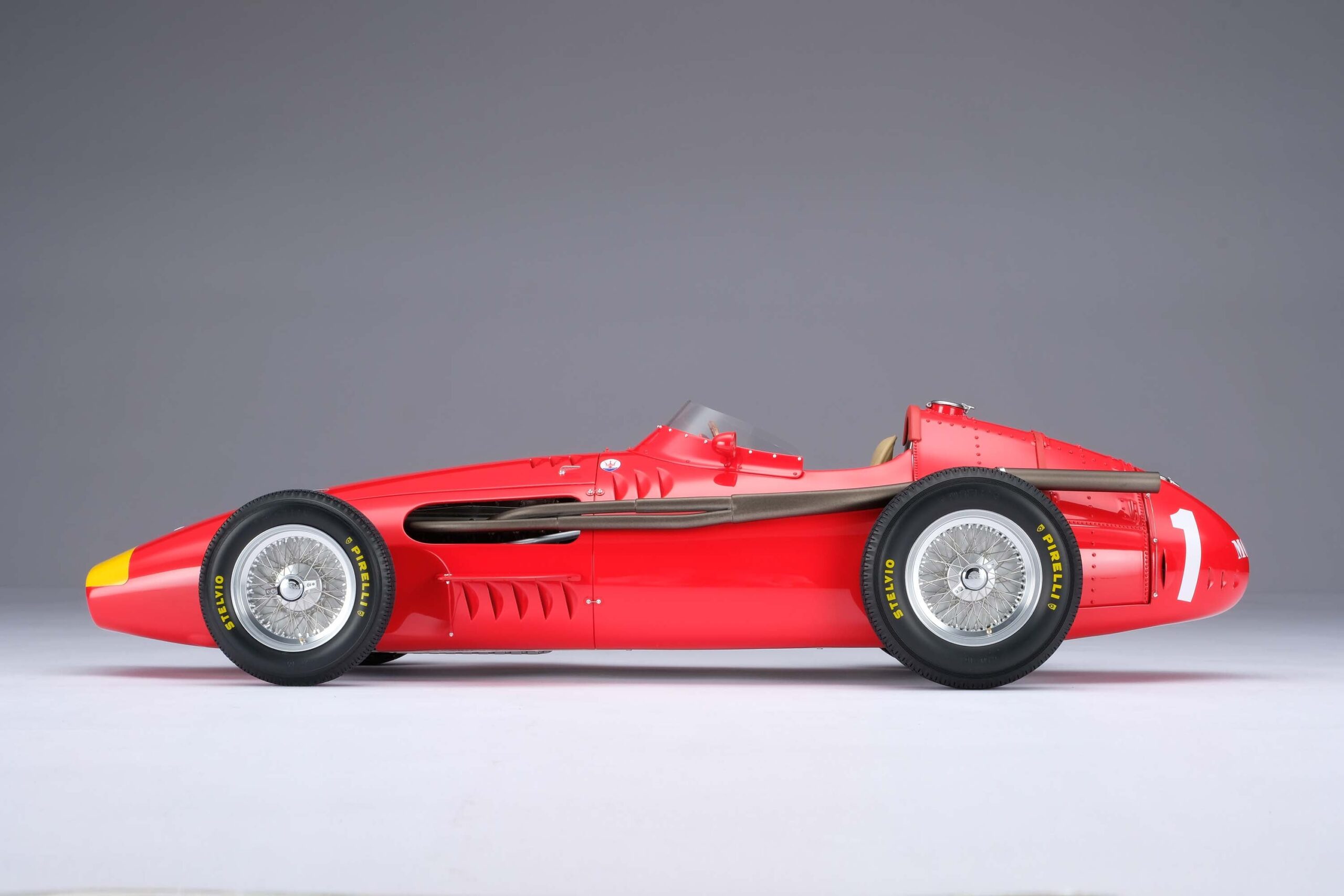 Amalgam Maserati 250F 1957 German Grand Prix - Juan Manuel Fangio - Rot | 1:8 - Imagen 9