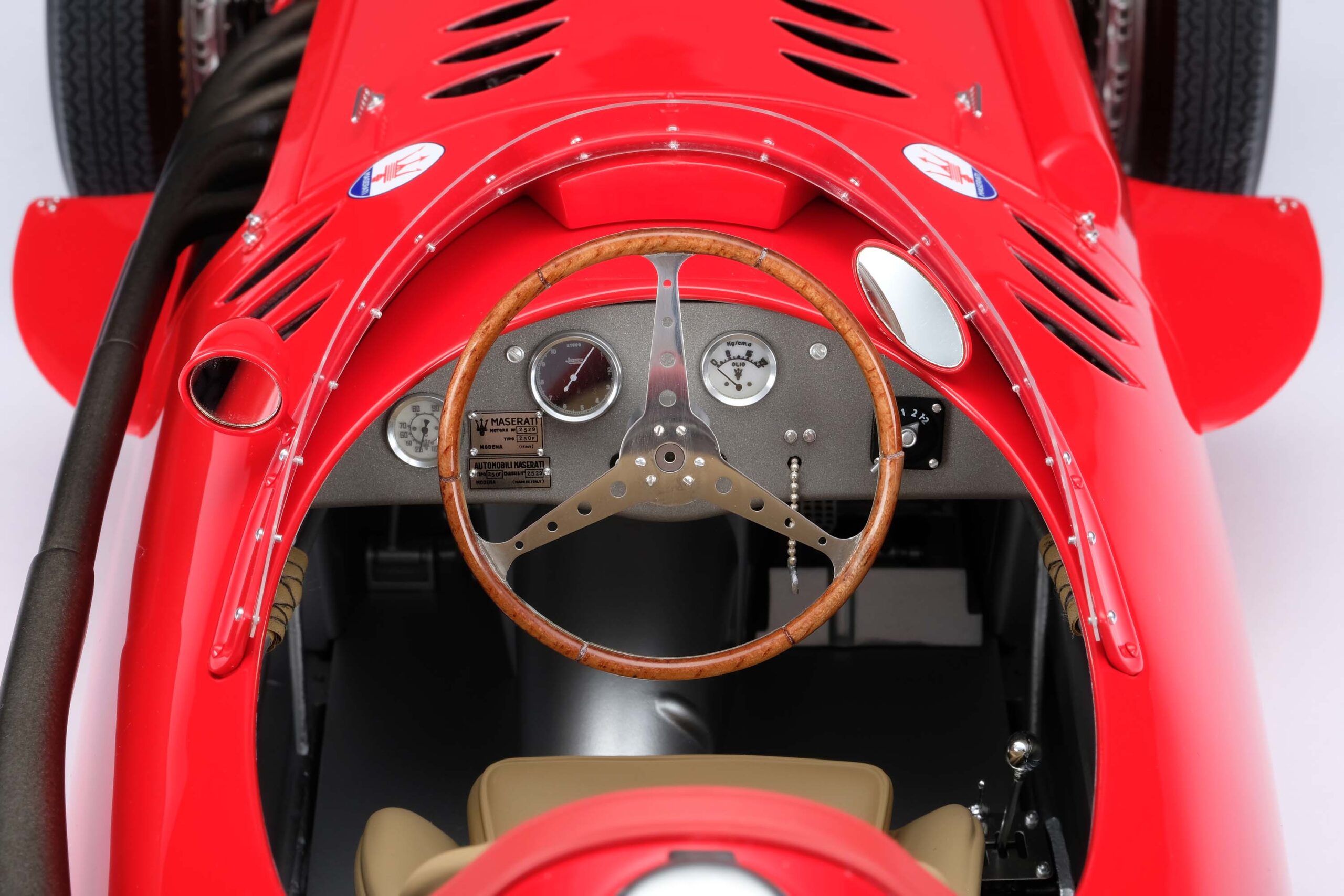 Amalgam Maserati 250F 1957 German Grand Prix - Juan Manuel Fangio - Rot | 1:8 - Imagen 14