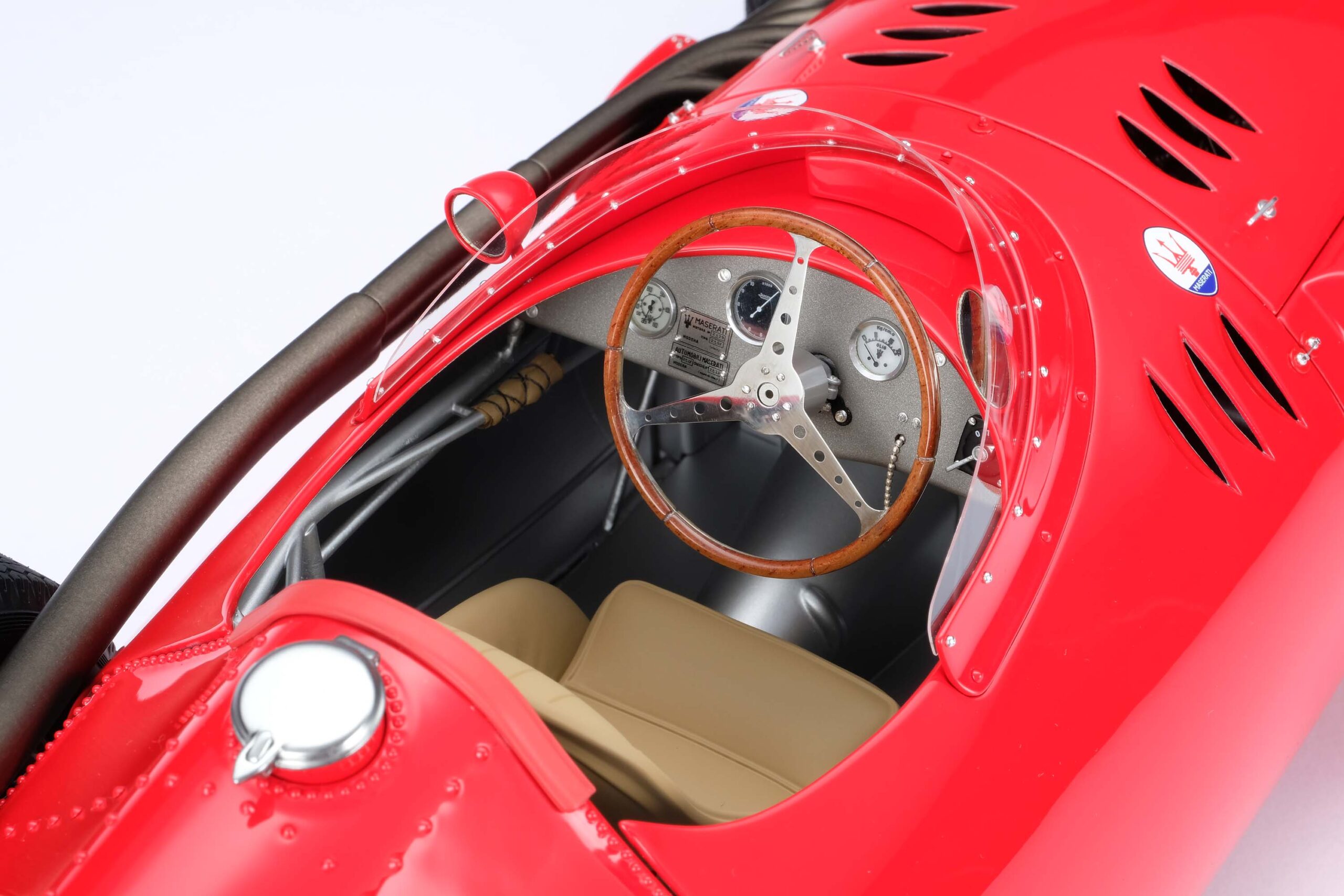 Amalgam Maserati 250F 1957 German Grand Prix - Juan Manuel Fangio - Rot | 1:8 - Imagen 15