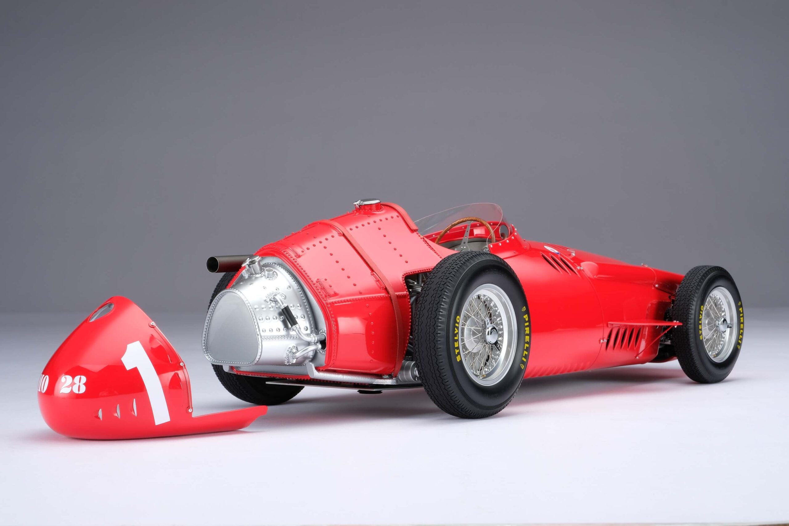 Amalgam Maserati 250F 1957 German Grand Prix - Juan Manuel Fangio - Rot | 1:8 - Imagen 33