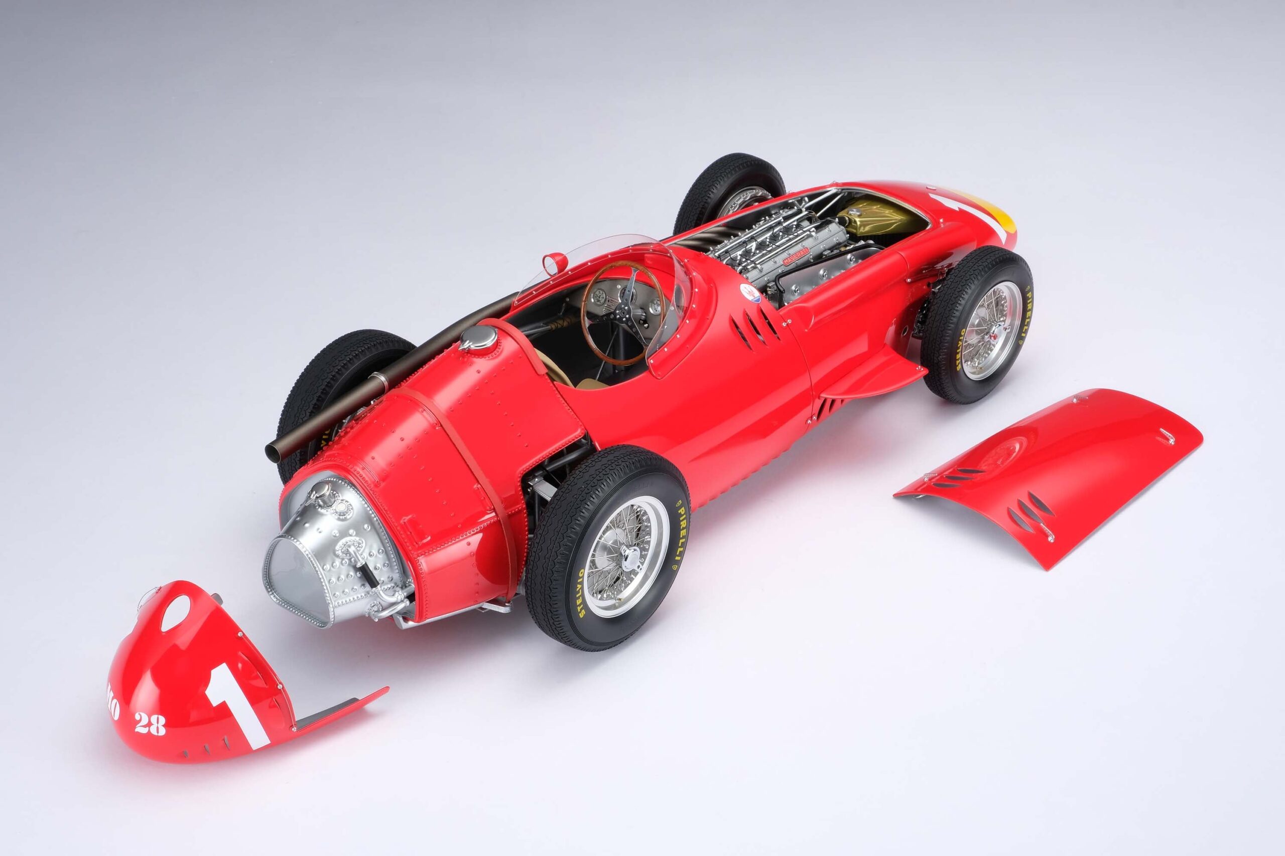 Amalgam Maserati 250F 1957 German Grand Prix - Juan Manuel Fangio - Rot | 1:8 - Imagen 35