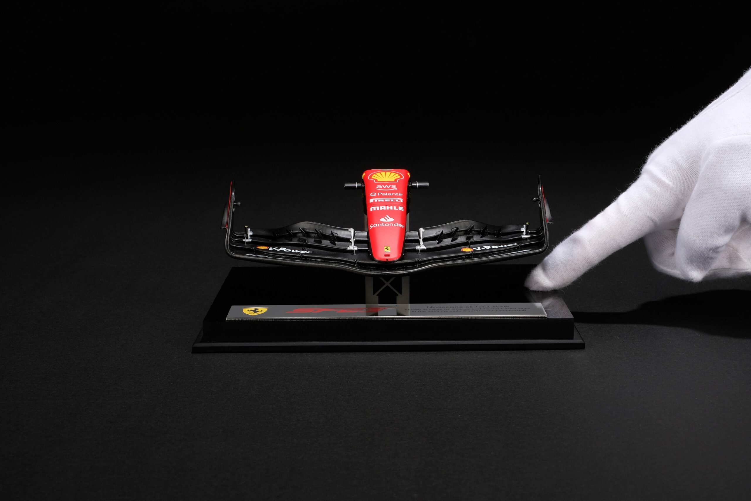 Amalgam Ferrari SF-23 Nosecone 2023 Season Livery - Rot | 1:12 – Bild 3