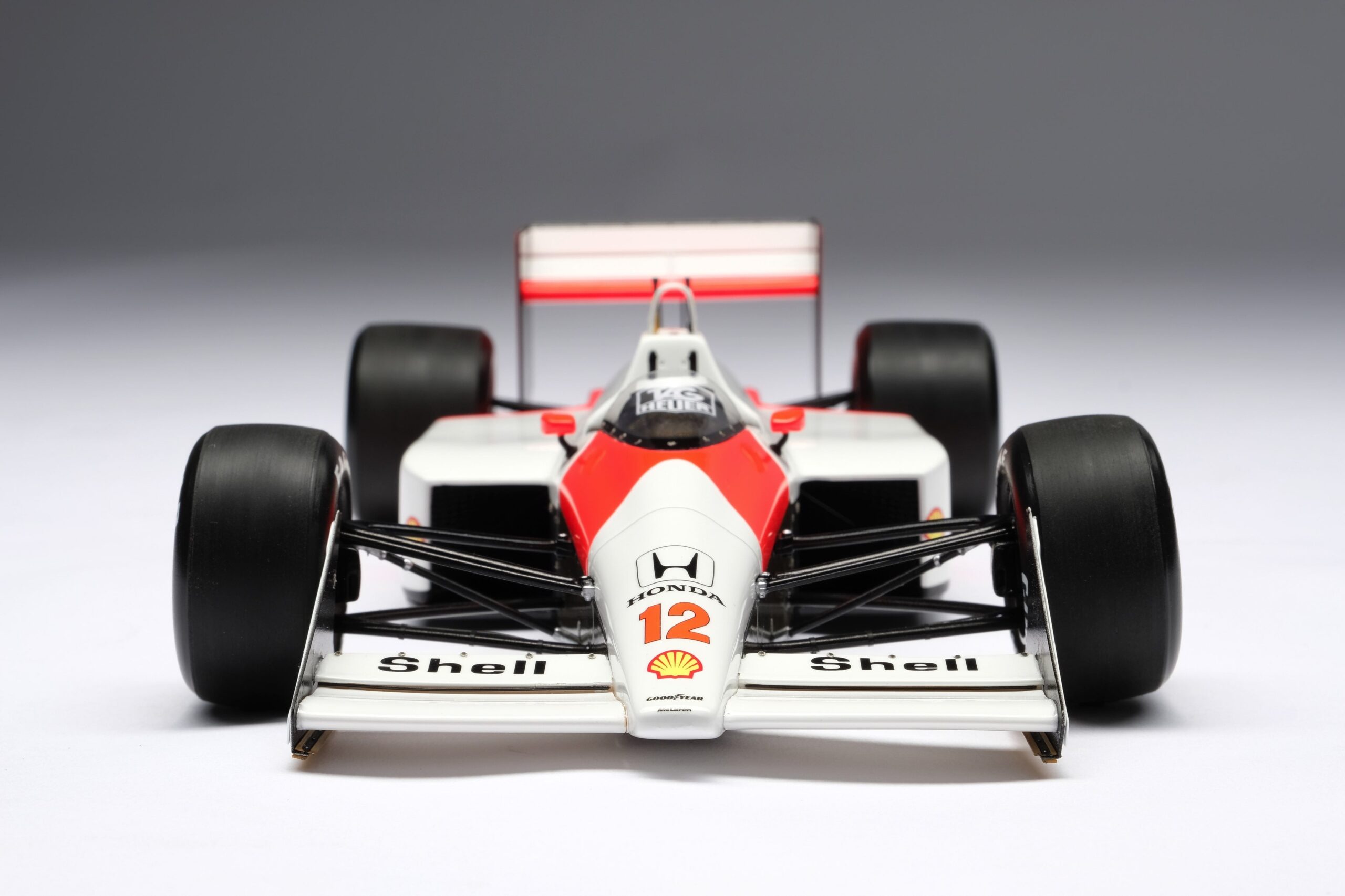 Amalgam McLaren MP4/4 1988 Japanese GP Ayrton Senna - Weiß / Rot | 1:18 - Image 4