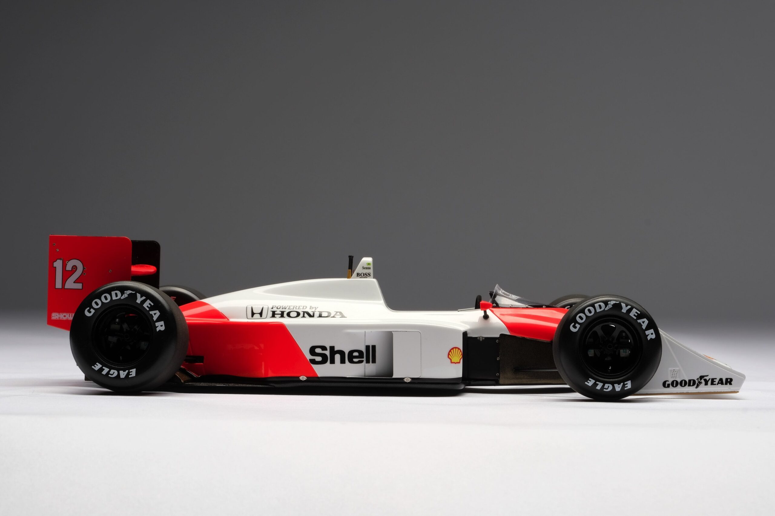 Amalgam McLaren MP4/4 1988 Japanese GP Ayrton Senna - Weiß / Rot | 1:18 - Image 6