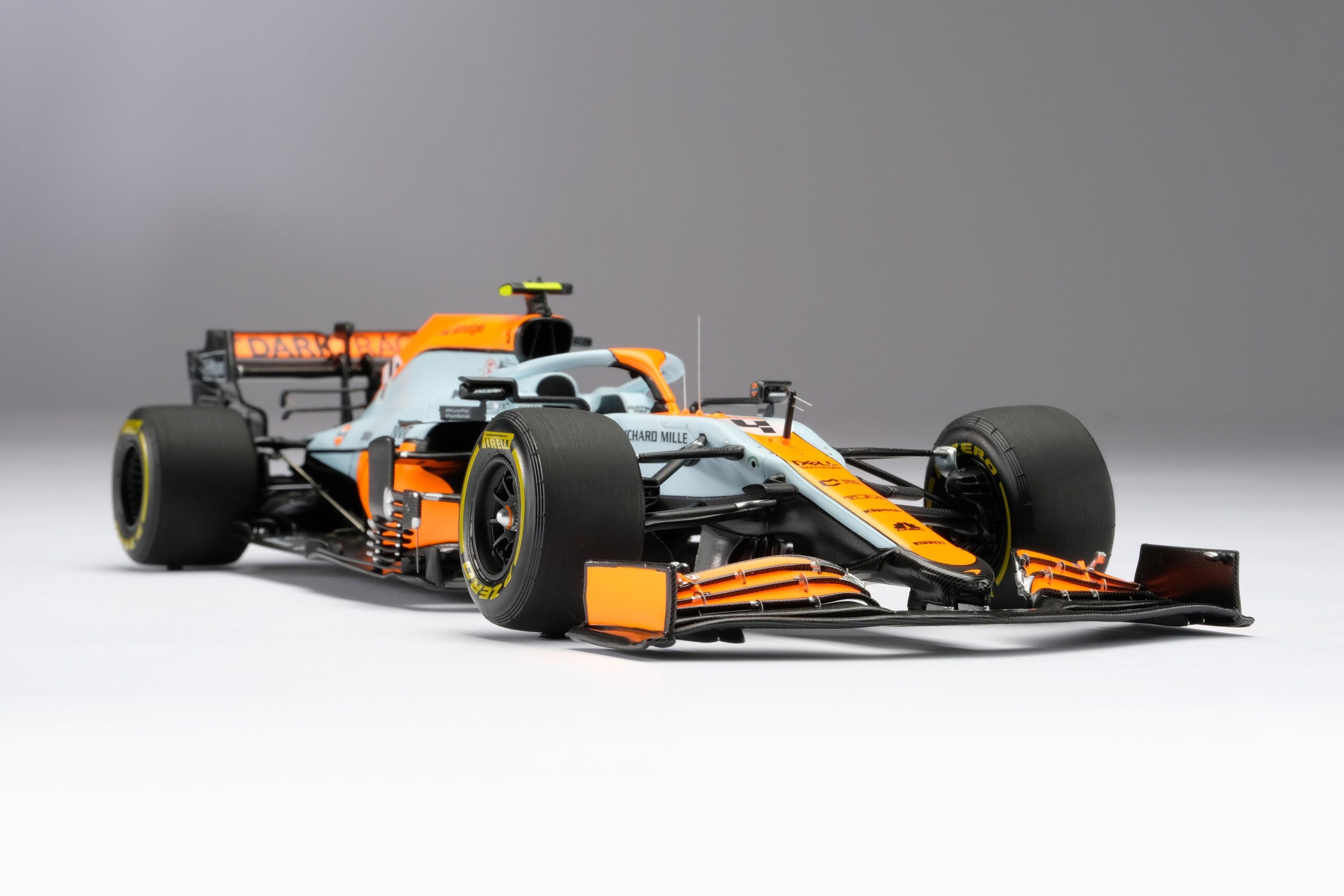 Amalgam McLaren MCL35M 2021 Monaco Grand Prix - Hellblau/Orange | 1:18 - Immagine 5