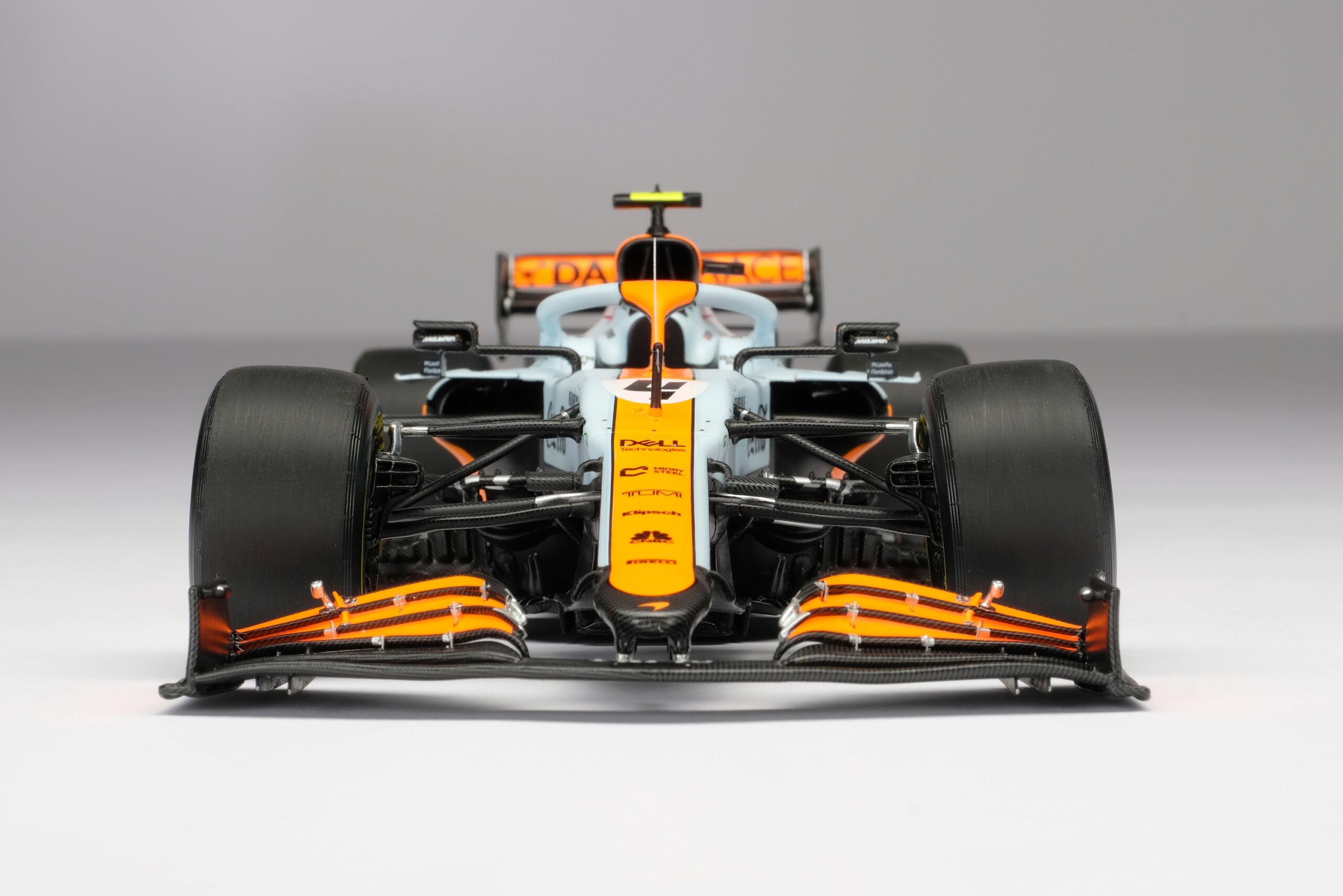 Amalgam McLaren MCL35M 2021 Monaco Grand Prix - Hellblau/Orange | 1:18 - Immagine 27