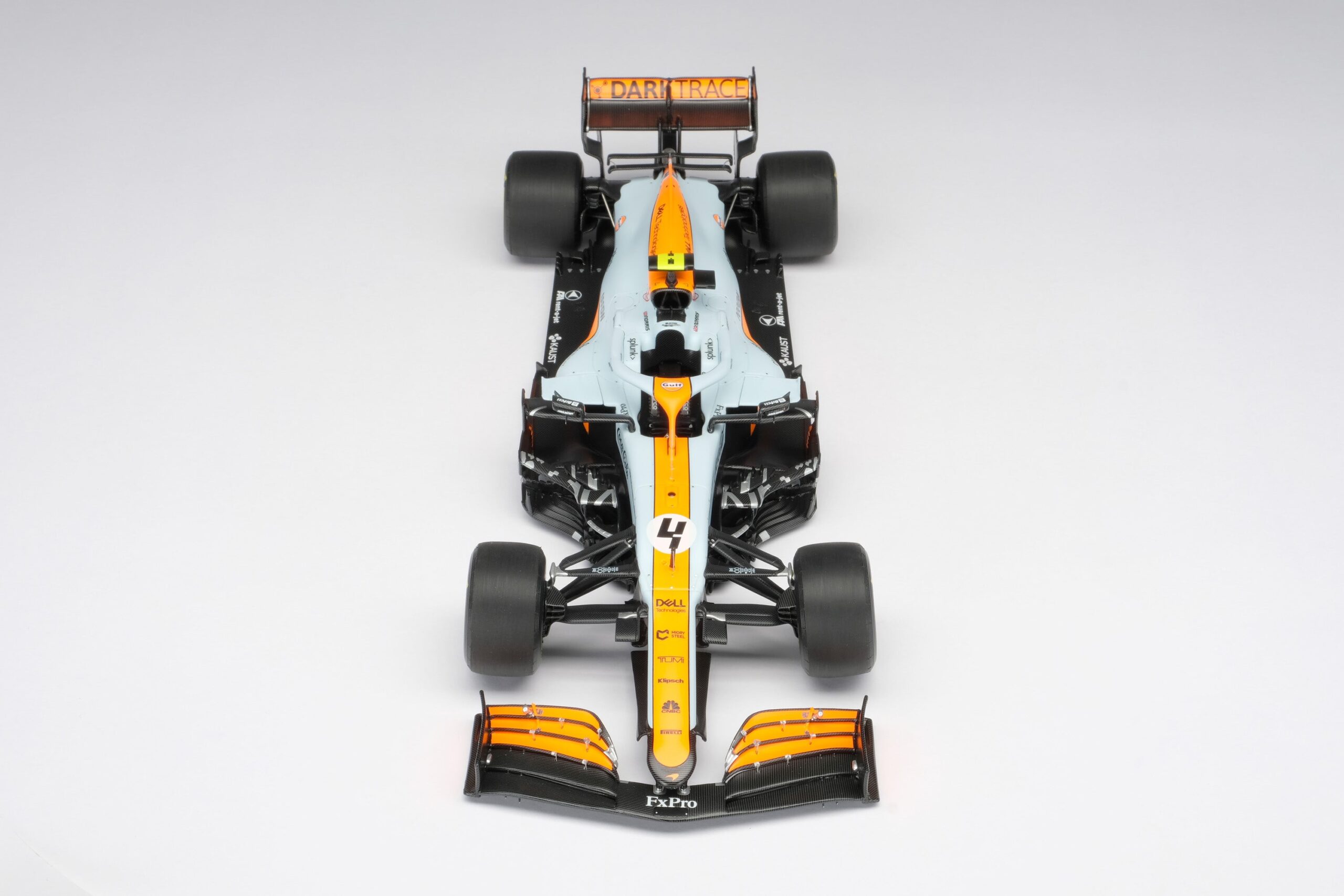 Amalgam McLaren MCL35M 2021 Monaco Grand Prix - Hellblau/Orange | 1:18 - Immagine 30