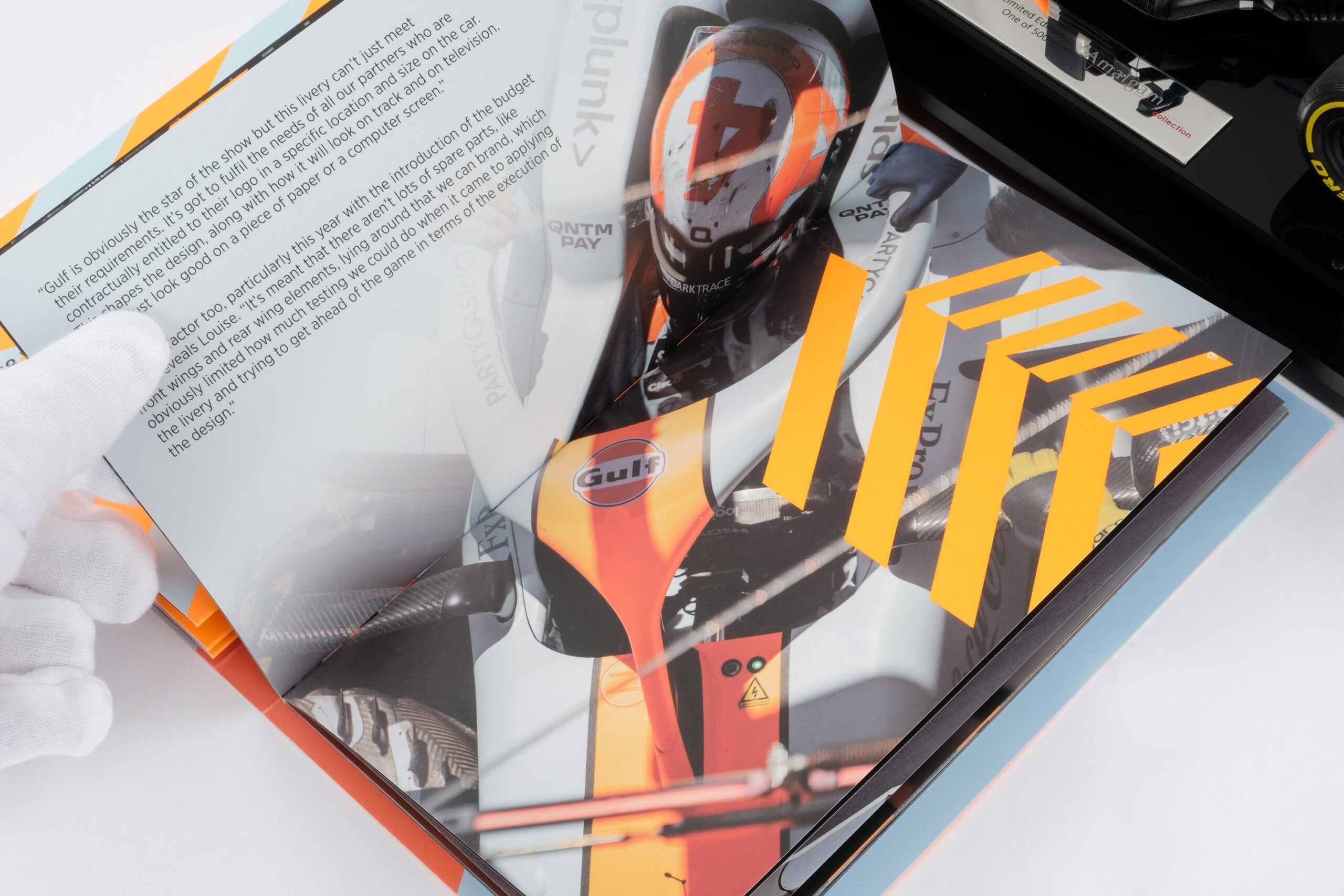 Amalgam McLaren MCL35M 2021 Monaco Grand Prix - Hellblau/Orange | 1:18 - Immagine 39