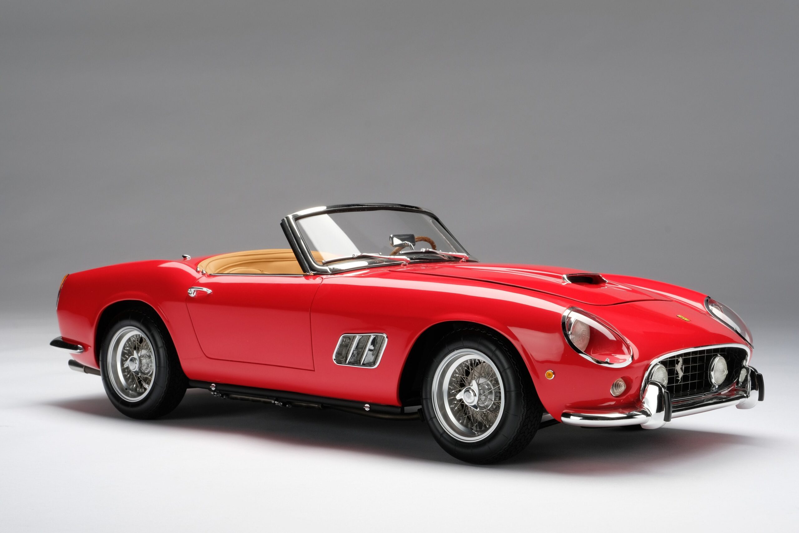 Amalgam Ferrari 250 GT California Spyder SWB (1960) - Red | 1:8