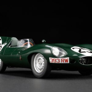 Amalgam Jaguar D-type 1956 Reims Winner - Grün | 1:18