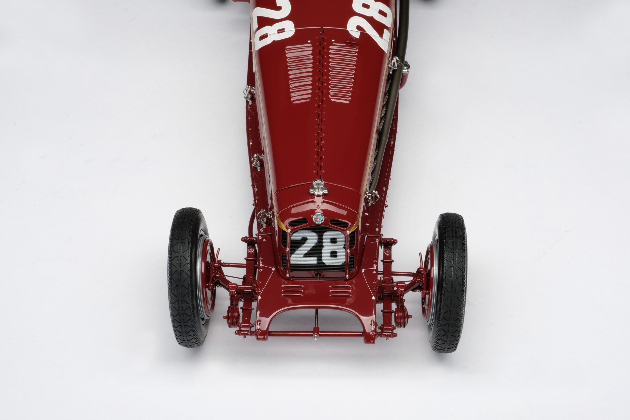 Amalgam Alfa Romeo 8C 2300 "Monza" 1932 Monaco Grand Prix Winner - Tazio Nuvolari - Rot | 1:8 - Image 27