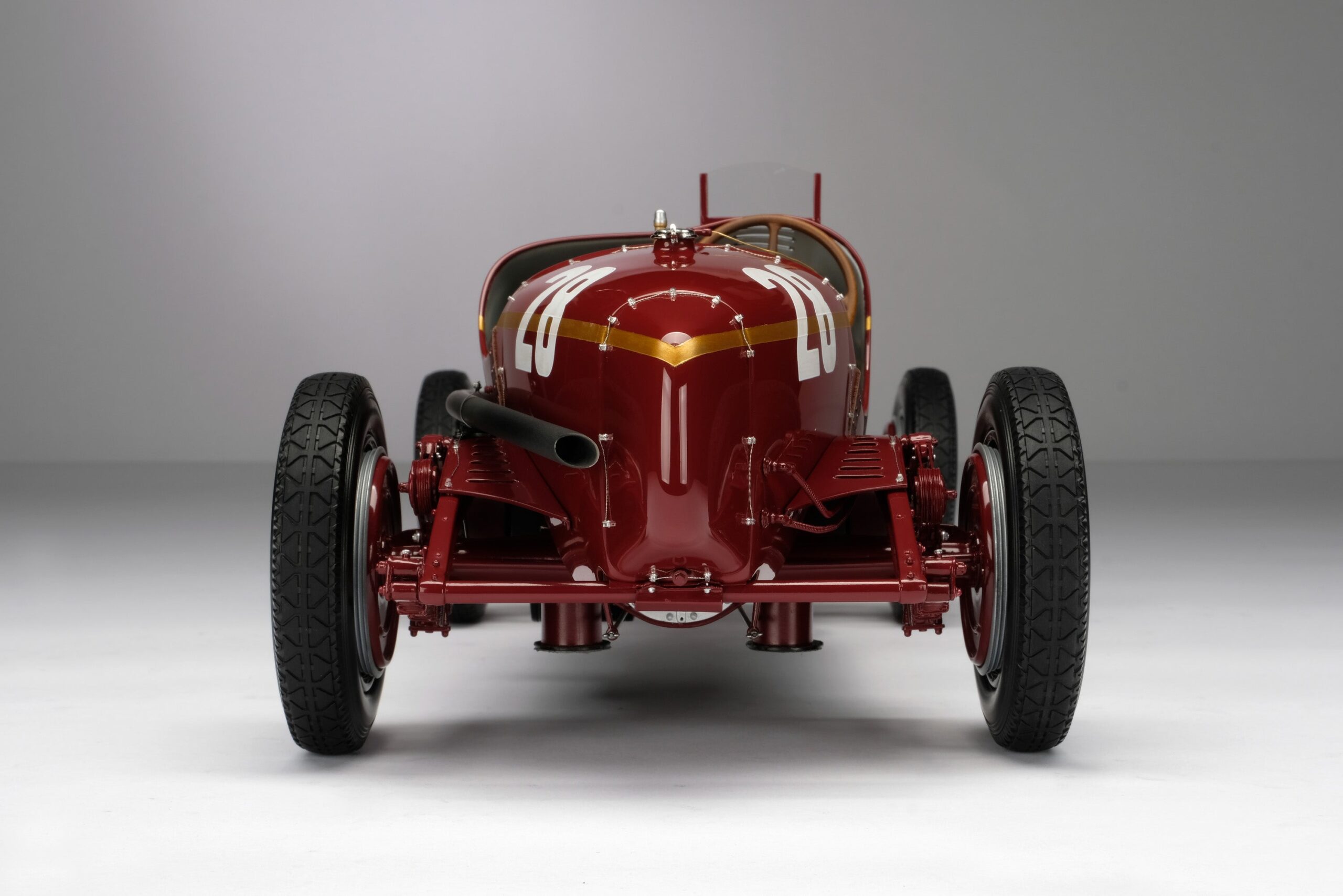 Amalgam Alfa Romeo 8C 2300 "Monza" 1932 Monaco Grand Prix Winner - Tazio Nuvolari - Rot | 1:8 - Image 9