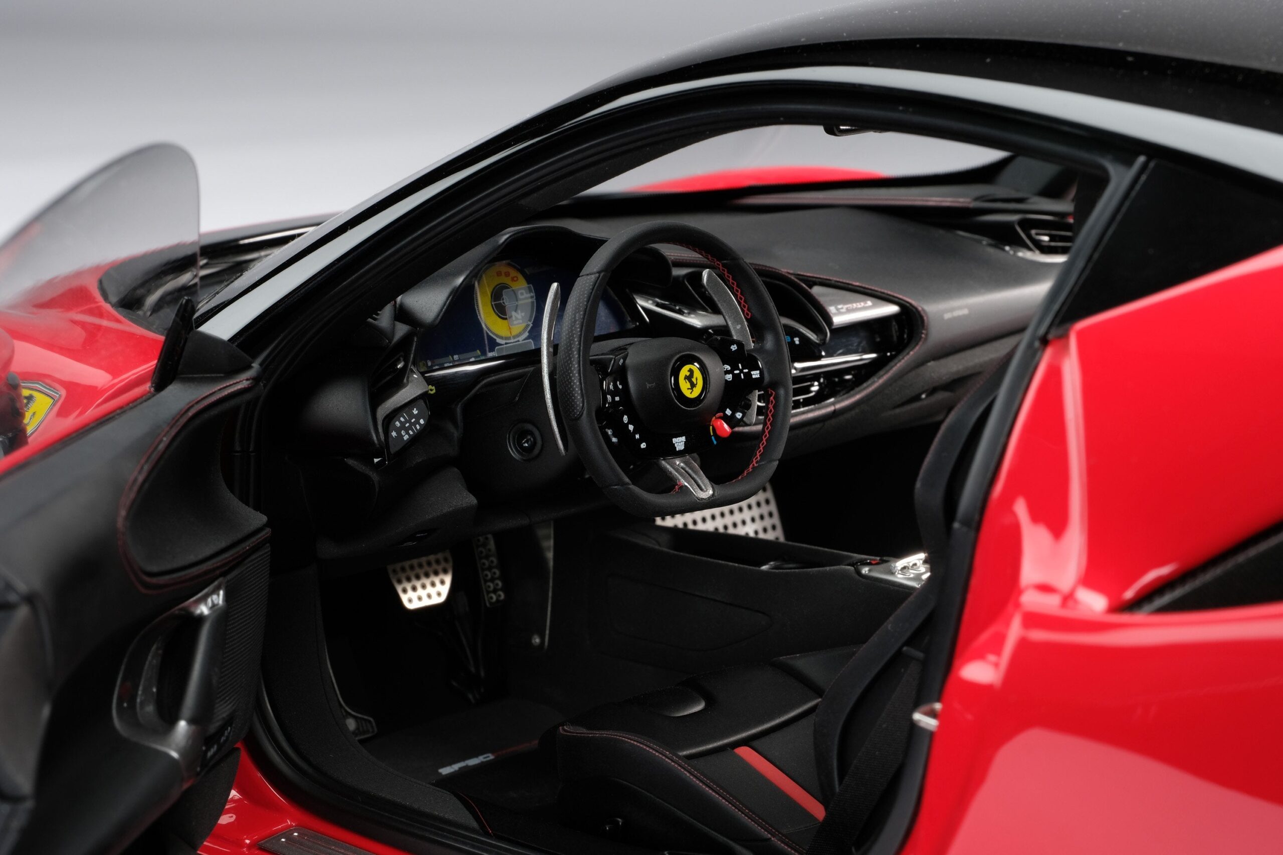 Amalgam Ferrari SF90 Stradale (2019) - Rot | 1:8 – Bild 4