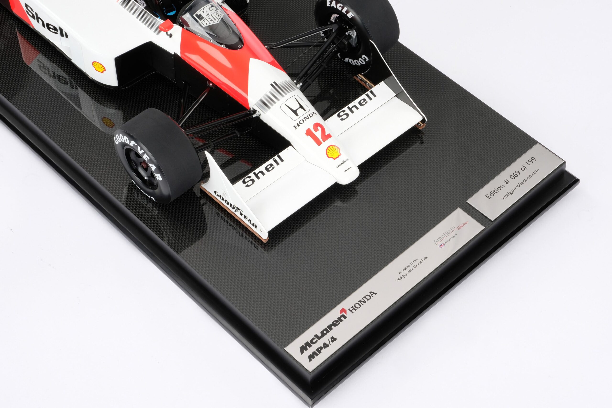 Amalgam McLaren MP4/4 1988 Japanese Grand Prix - Silber | 1:8 - Image 23