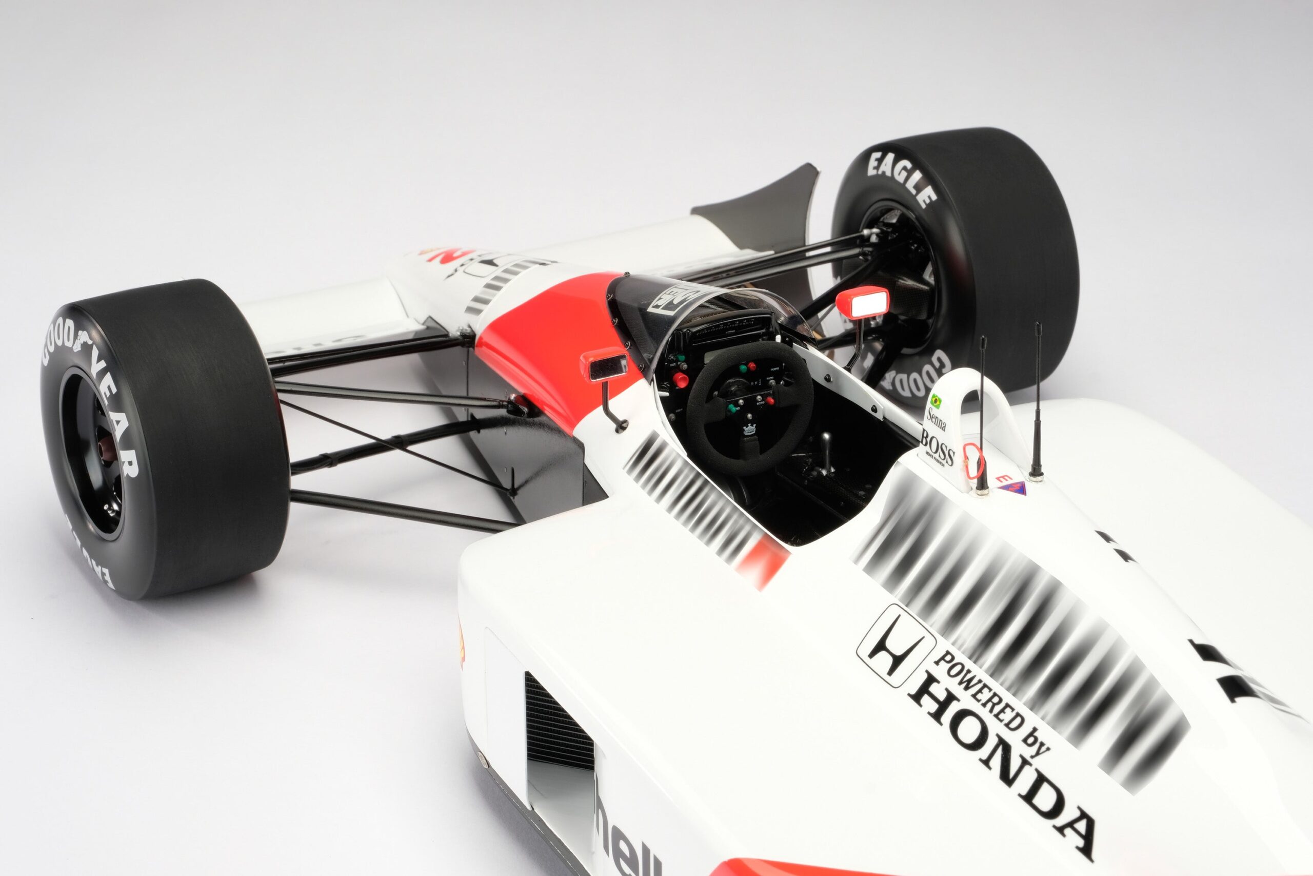 Amalgam McLaren MP4/4 1988 Japanese Grand Prix - Silber | 1:8 - Image 6