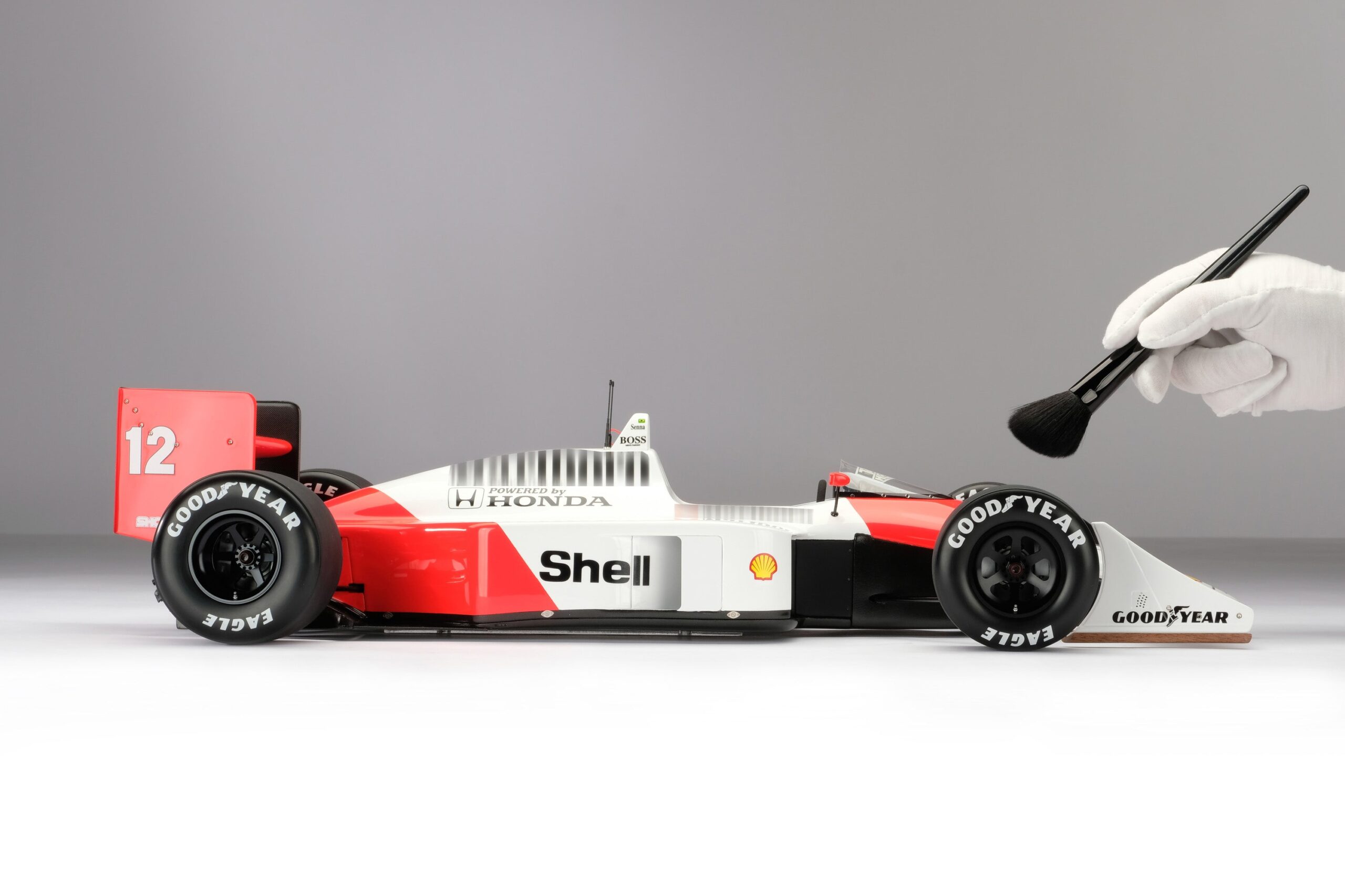 Amalgam McLaren MP4/4 1988 Japanese Grand Prix - Silber | 1:8 - Image 4