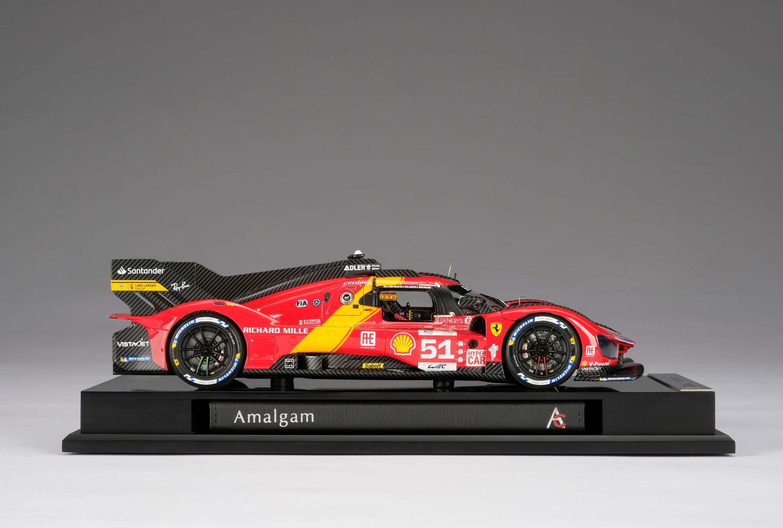 Amalgam Ferrari 499P 2023 Le Mans Winner #51 - Rot | 1:18 - 画像20
