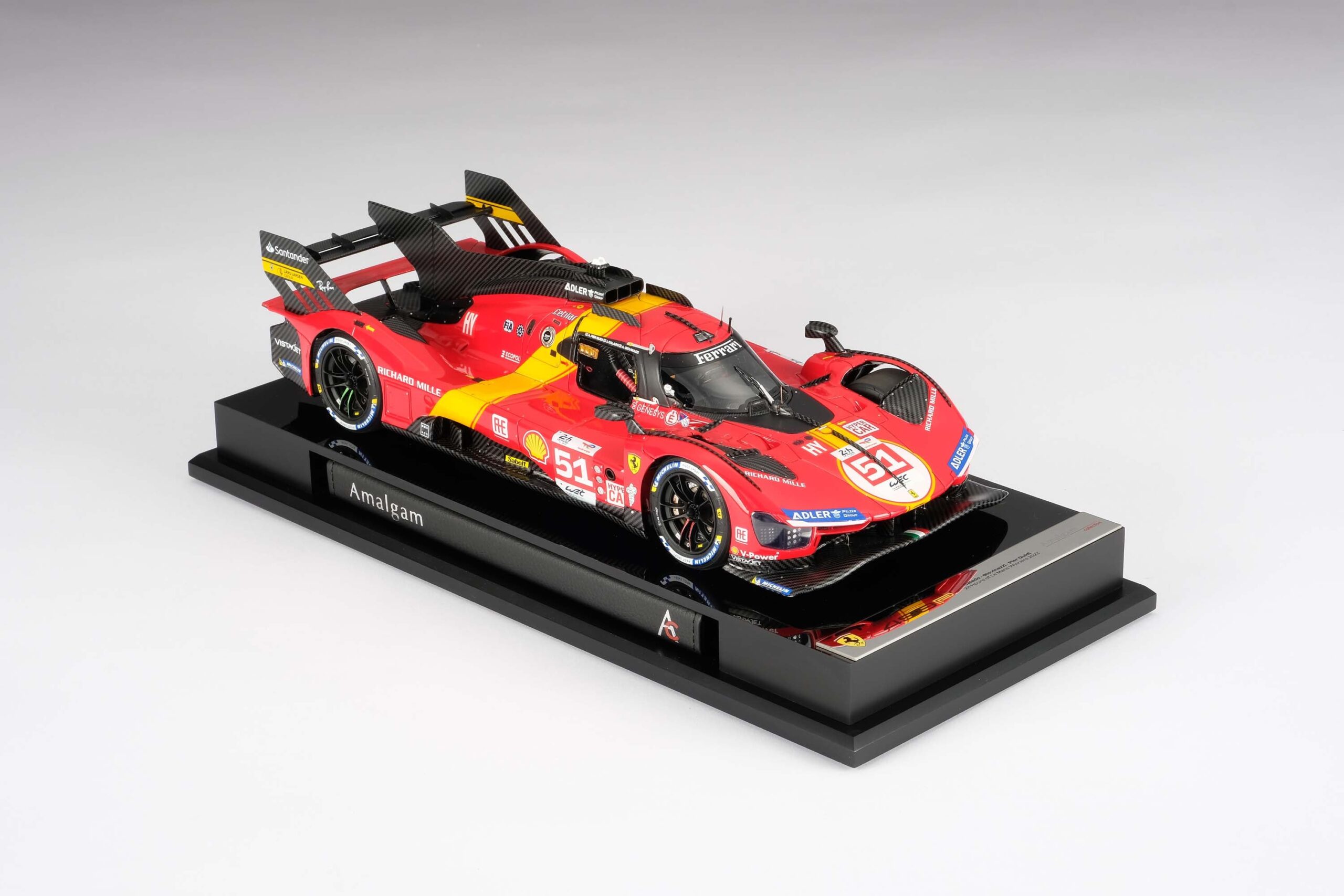 Amalgam Ferrari 499P 2023 Le Mans Winner #51 - Rot | 1:18 - 画像21
