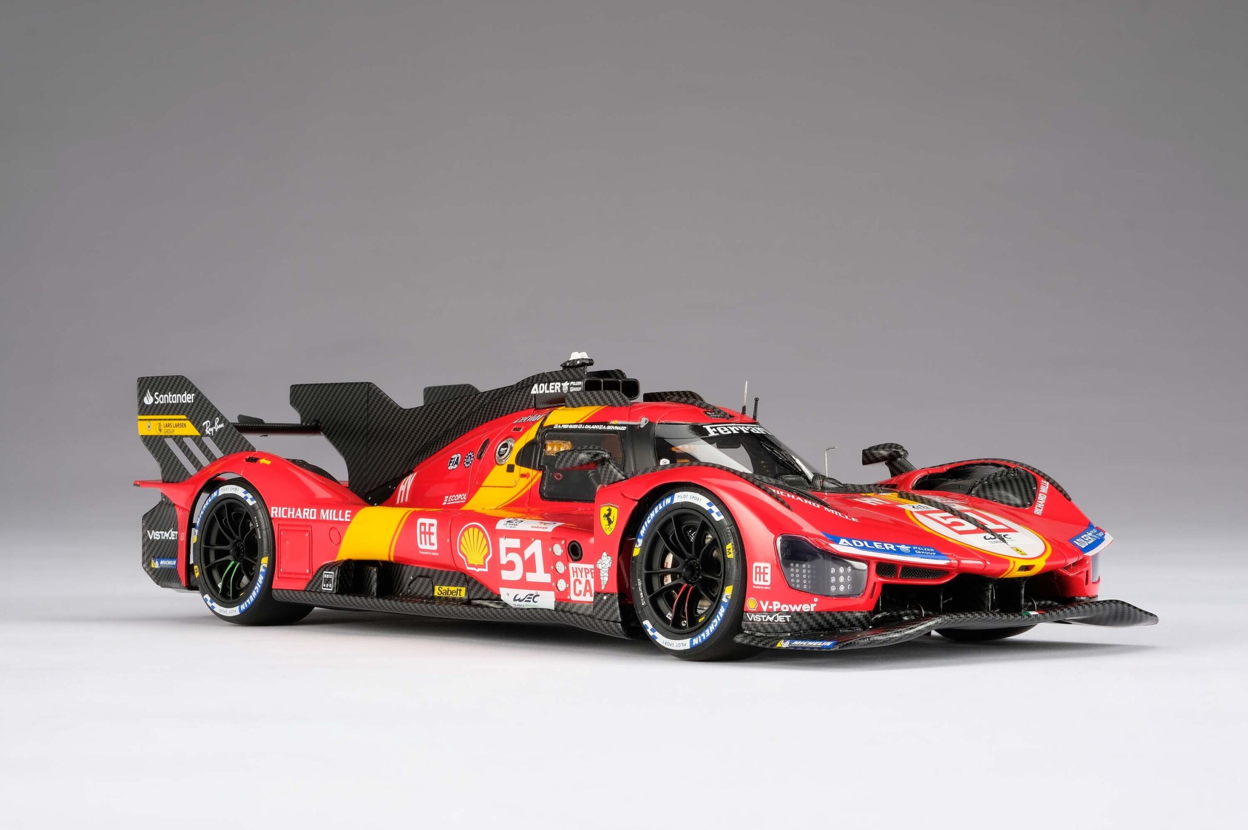 Amalgam Ferrari 499P 2023 Le Mans Winner #51 - Rot | 1:18 - 画像13