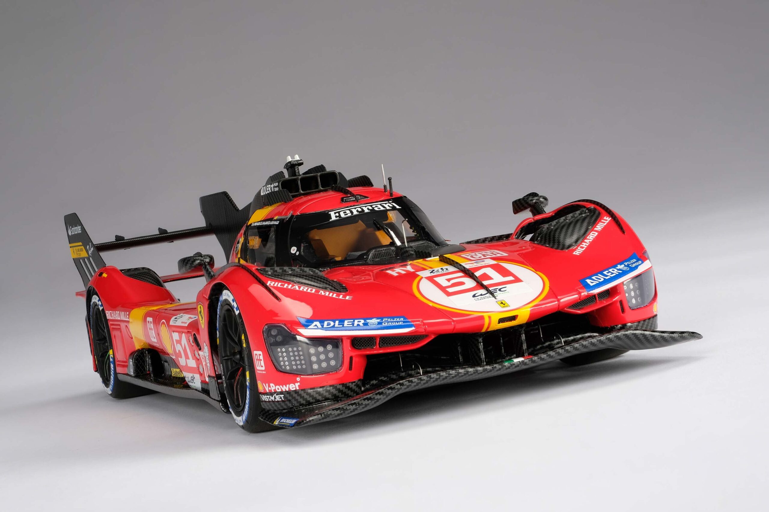 Amalgam Ferrari 499P 2023 Le Mans Winner #51 - Rot | 1:18 - 画像23