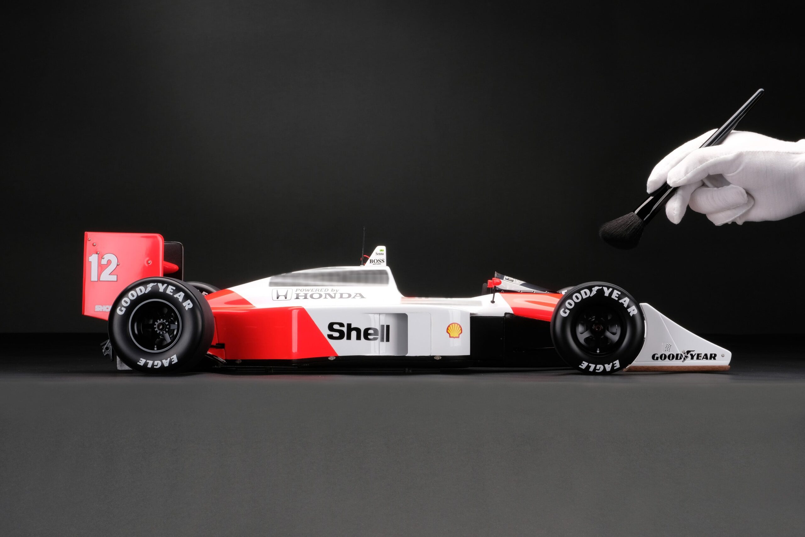 Amalgam McLaren MP4/4 1988 Japanese Grand Prix - Silber | 1:8 - Image 3