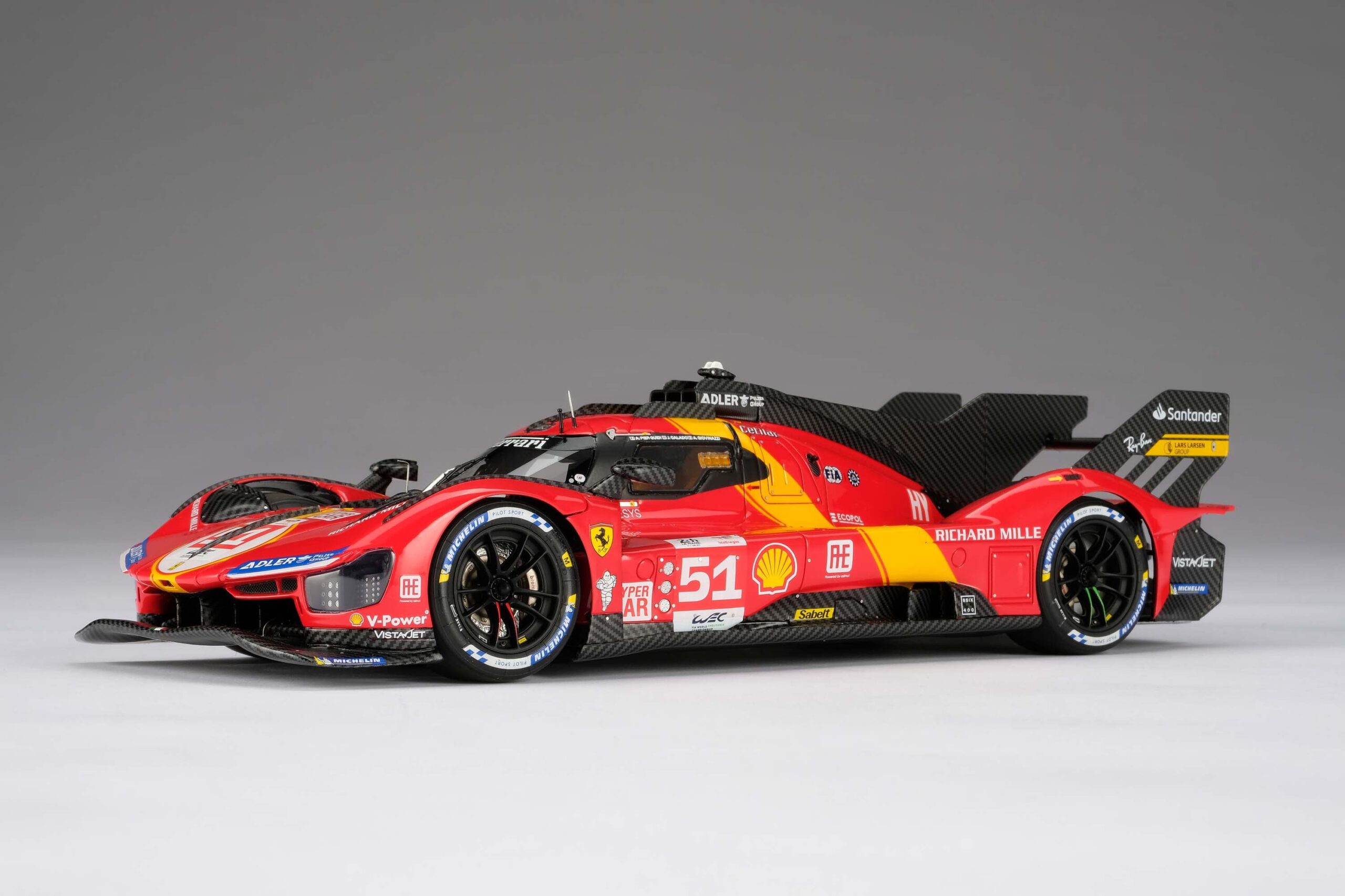 Amalgam Ferrari 499P 2023 Le Mans Winner #51 - Rot | 1:18 - 画像12