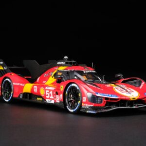 Amalgam Ferrari 499P 2023 Le Mans Winner #51 - Rot | 1:18