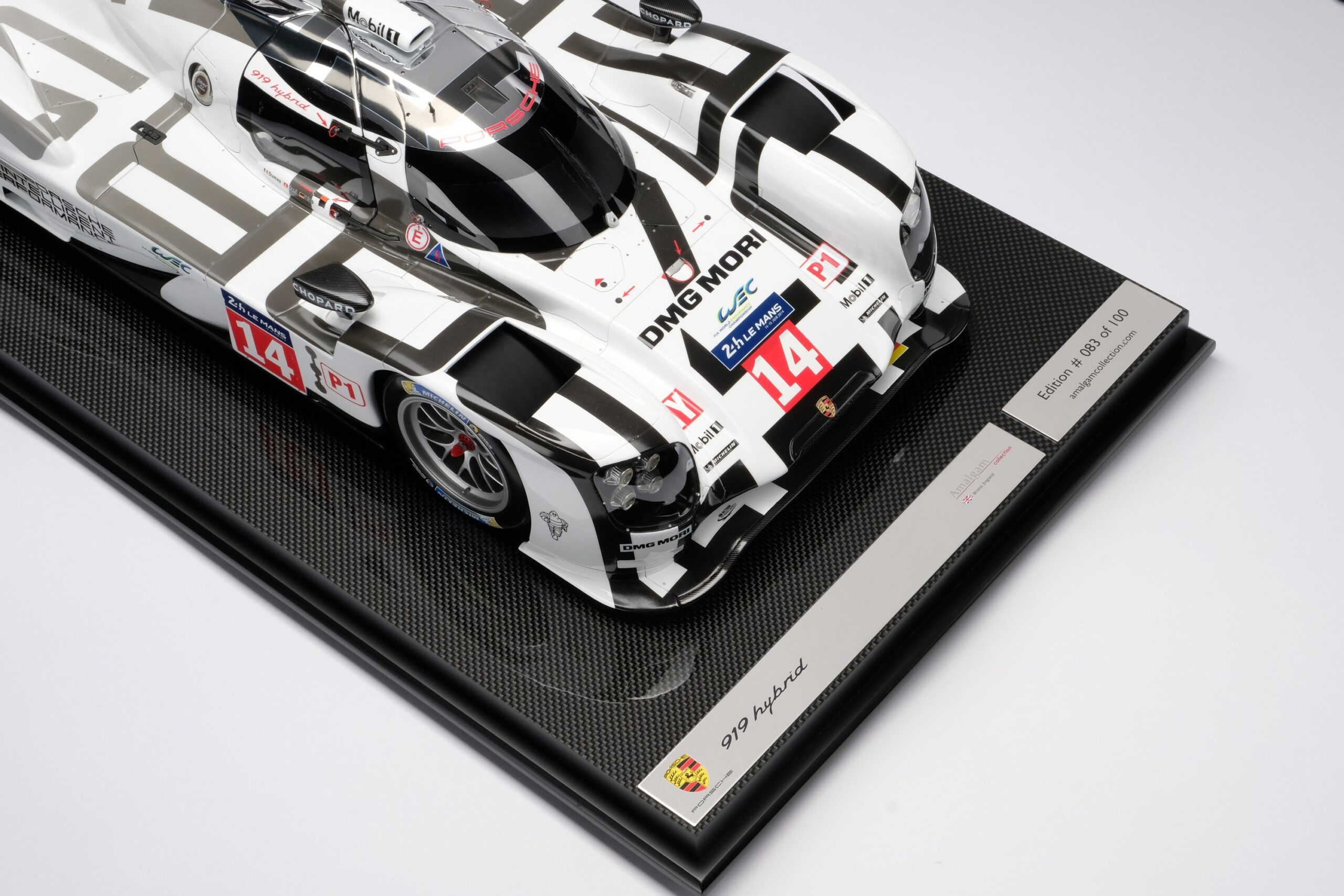 Amalgam Porsche 919 Hybrid 2014 Le Mans - Blau | 1:8 - Image 8