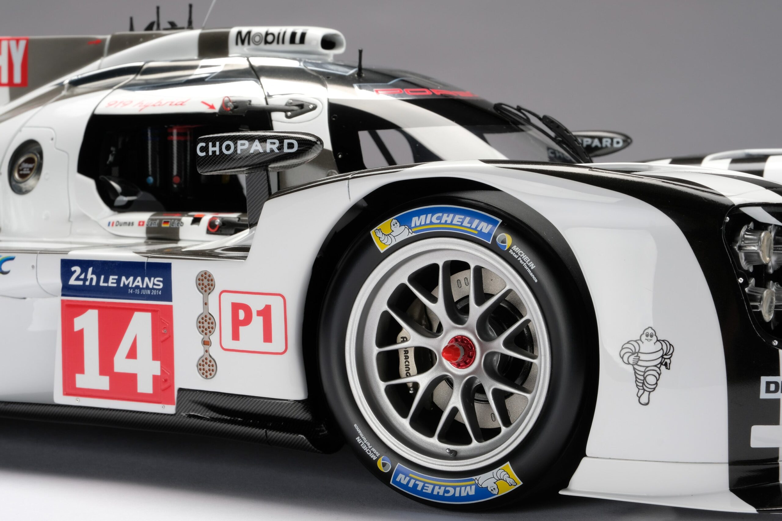 Amalgam Porsche 919 Hybrid 2014 Le Mans - Blau | 1:8 - Image 10