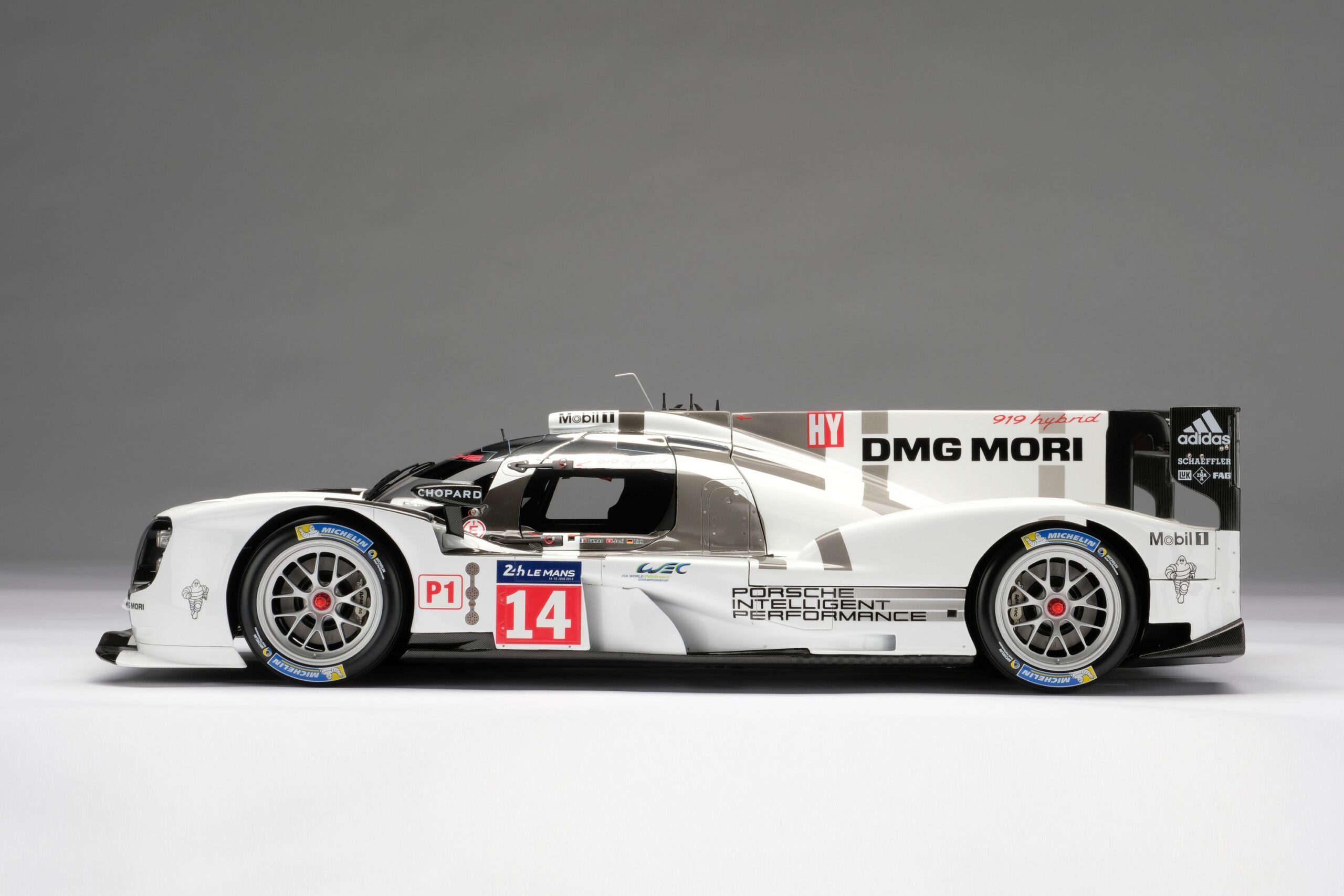Amalgam Porsche 919 Hybrid 2014 Le Mans - Blau | 1:8 - Image 15