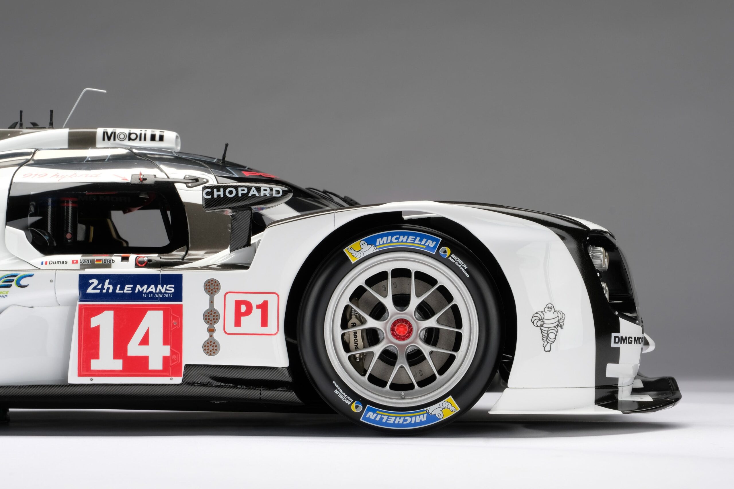 Amalgam Porsche 919 Hybrid 2014 Le Mans - Blau | 1:8 - Image 16