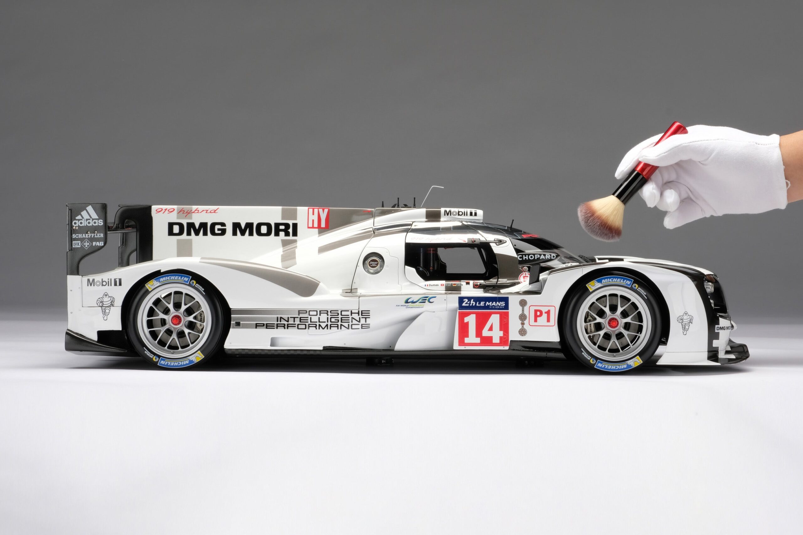 Amalgam Porsche 919 Hybrid 2014 Le Mans - Blau | 1:8 - Image 3