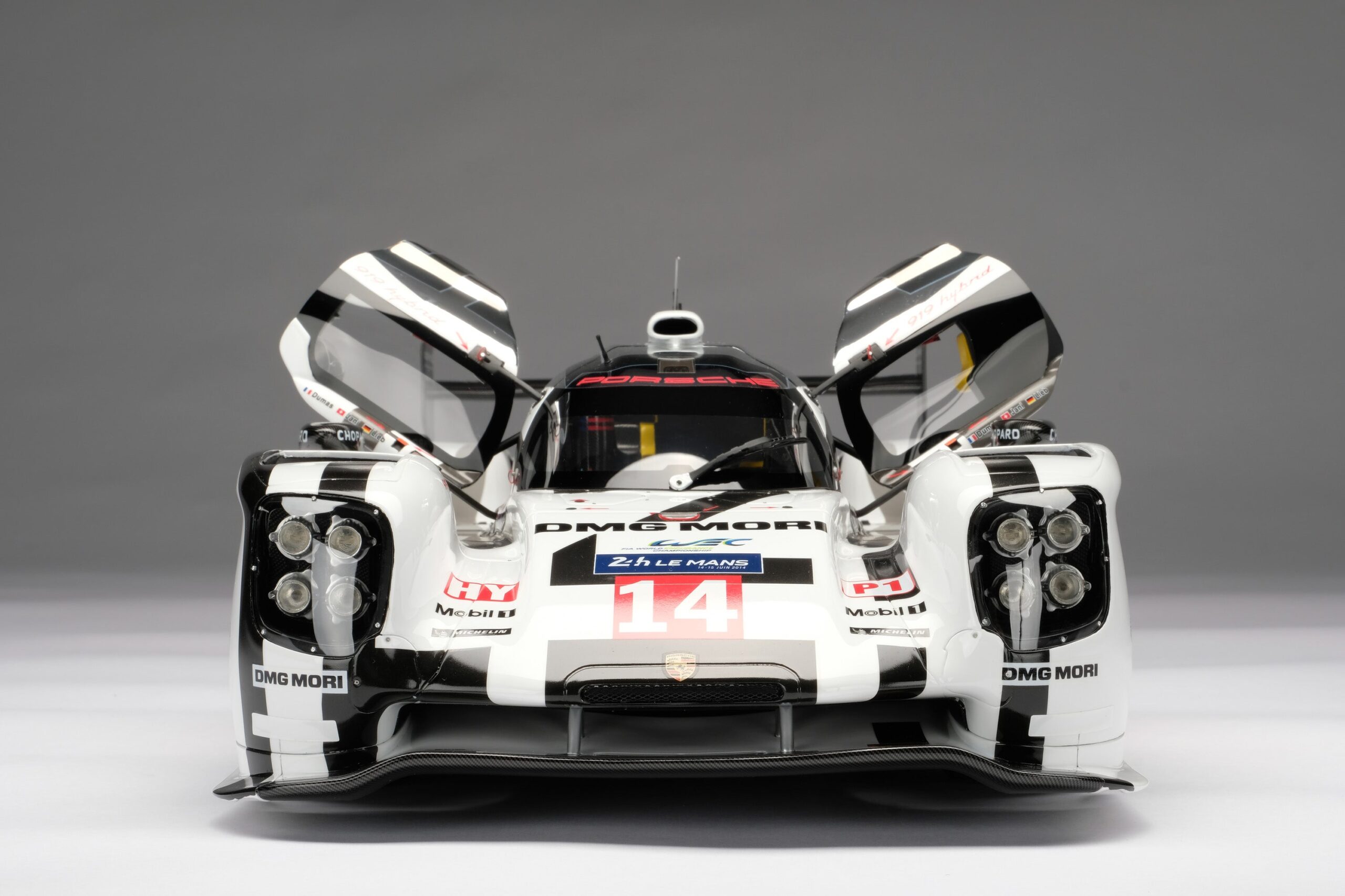 Amalgam Porsche 919 Hybrid 2014 Le Mans - Blau | 1:8 - Image 6