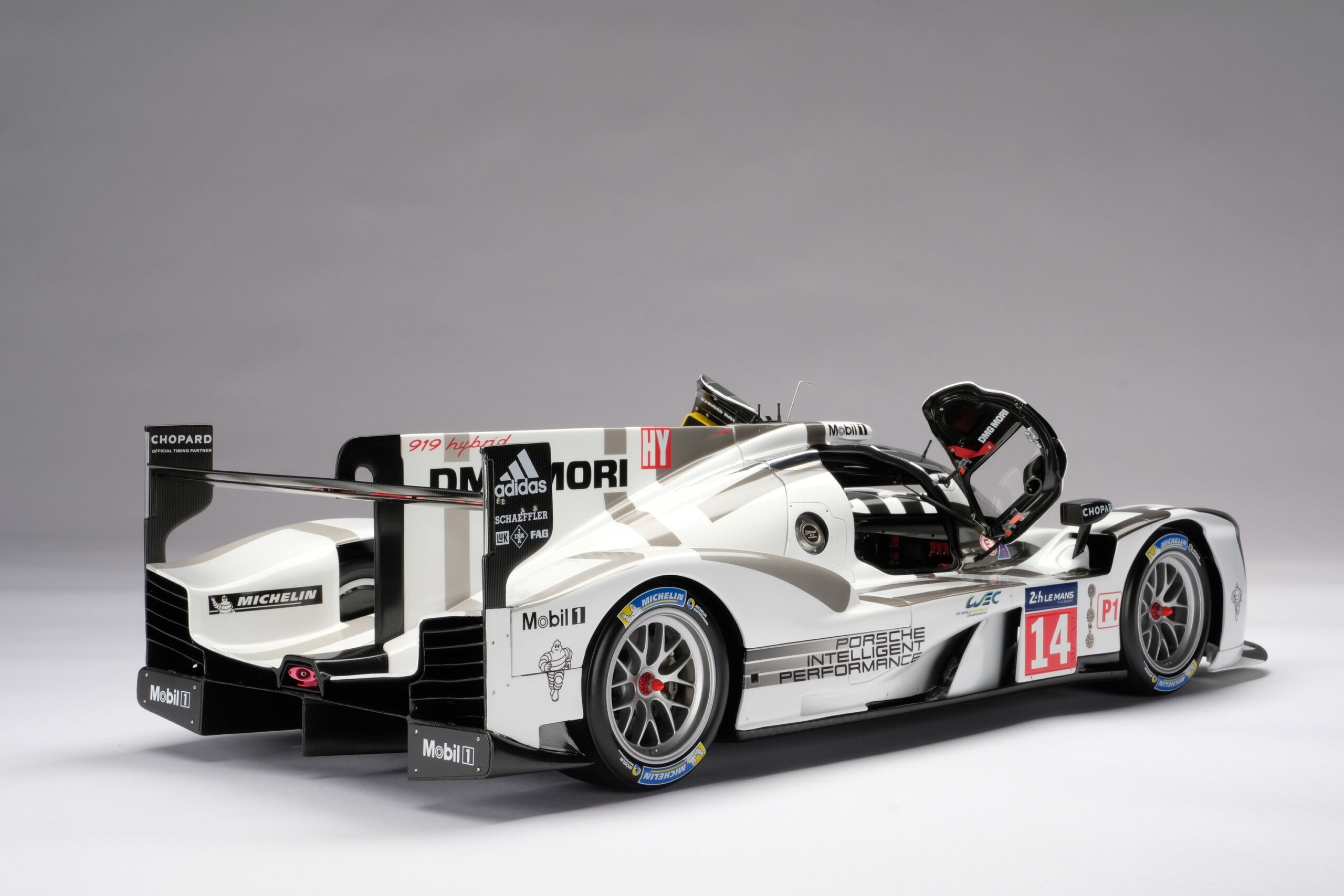Amalgam Porsche 919 Hybrid 2014 Le Mans - Blau | 1:8 - Image 19