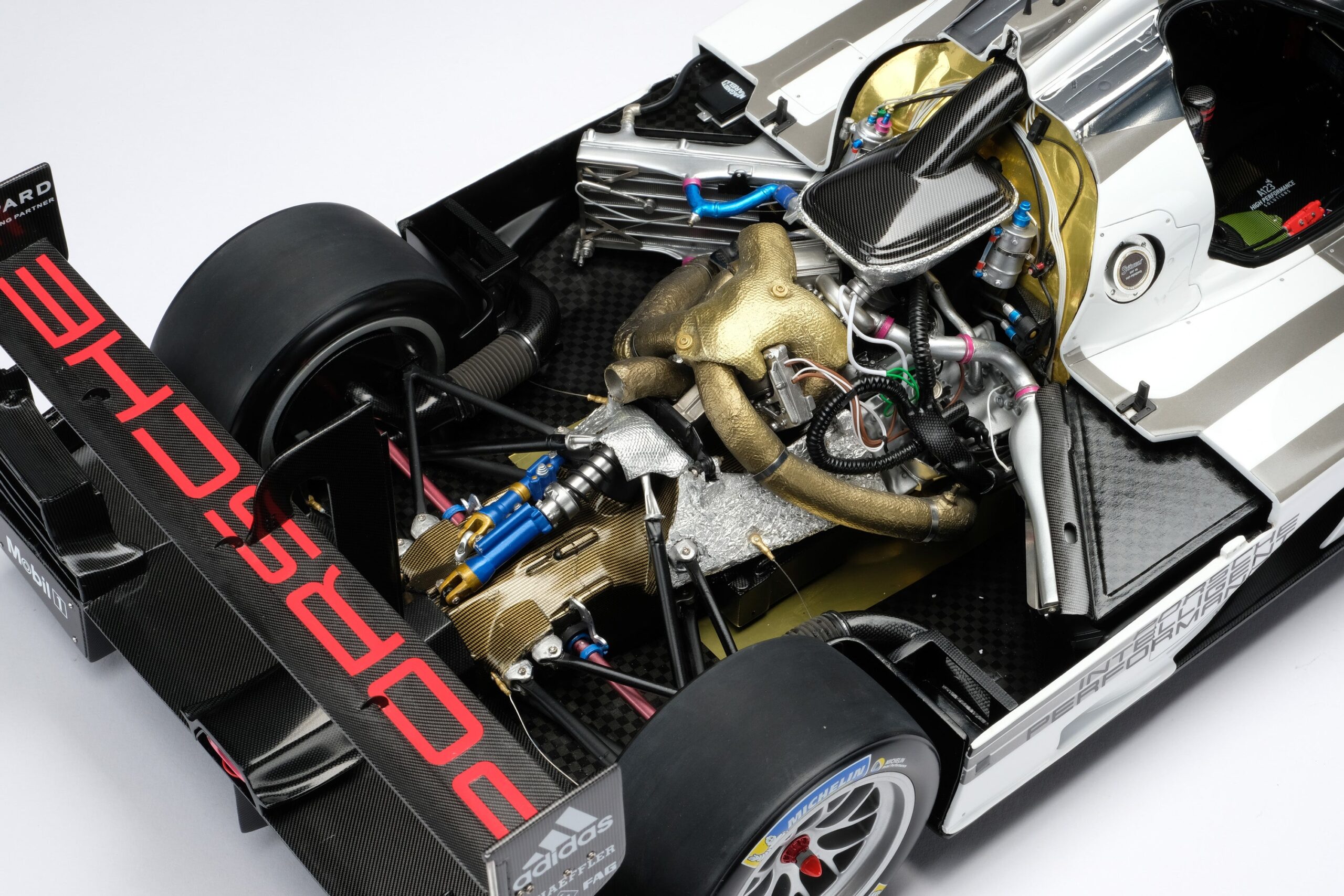 Amalgam Porsche 919 Hybrid 2014 Le Mans - Blau | 1:8 - Image 5