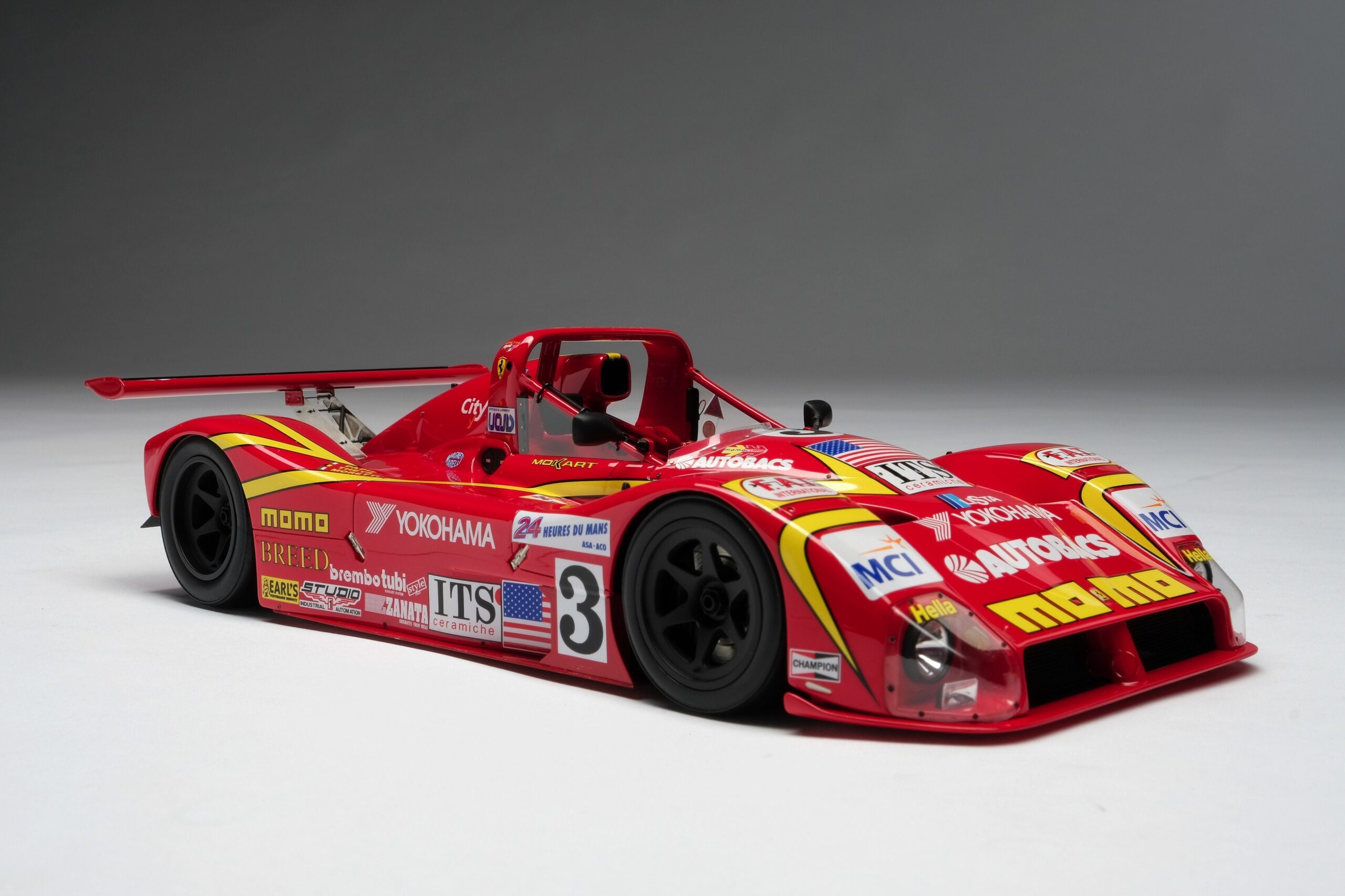 Amalgam Ferrari 333 SP 1997 Le Mans - Rot | 1:18 - 画像10
