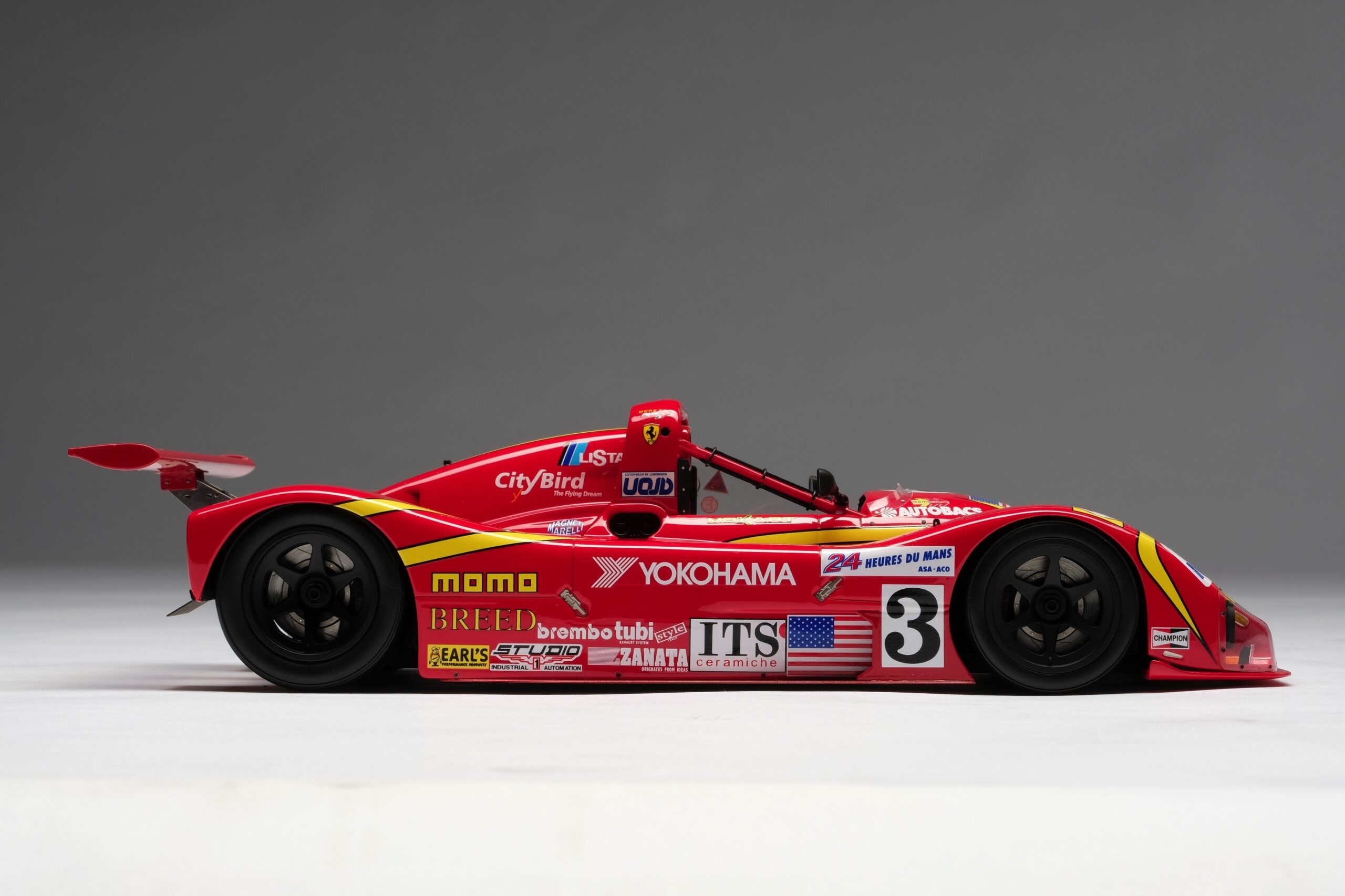 Amalgam Ferrari 333 SP 1997 Le Mans - Rot | 1:18 - 画像7