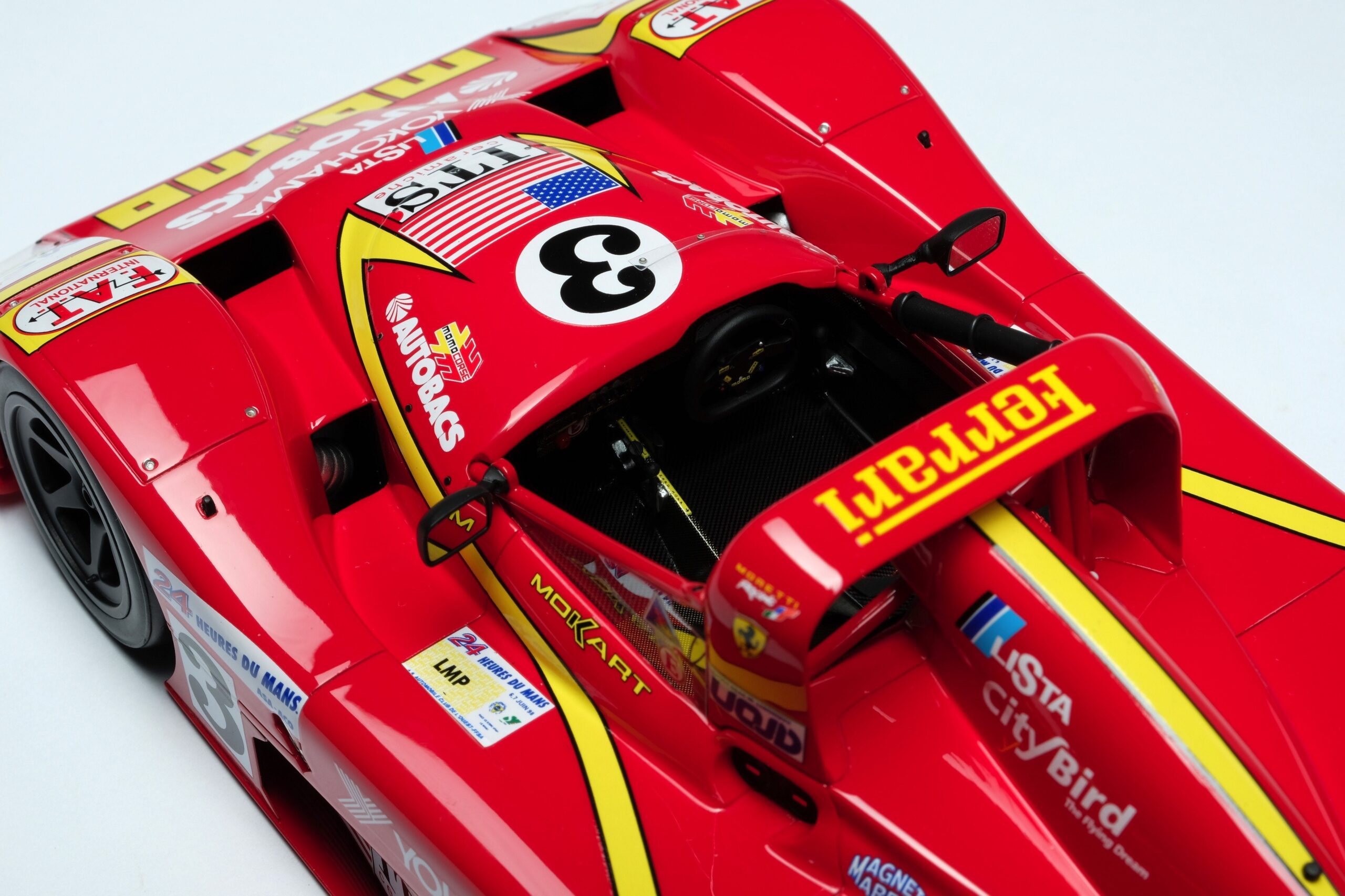 Amalgam Ferrari 333 SP 1997 Le Mans - Rot | 1:18 - 画像15
