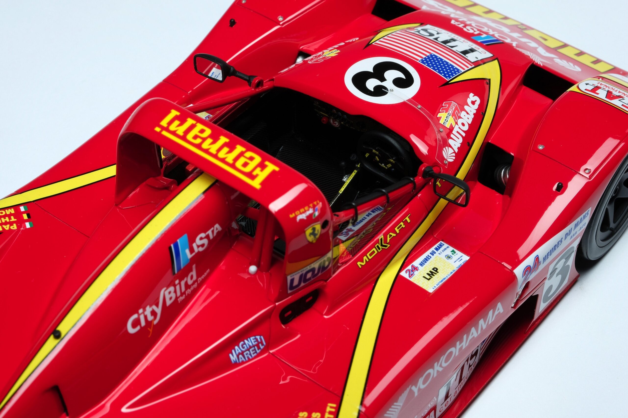 Amalgam Ferrari 333 SP 1997 Le Mans - Rot | 1:18 - 画像16