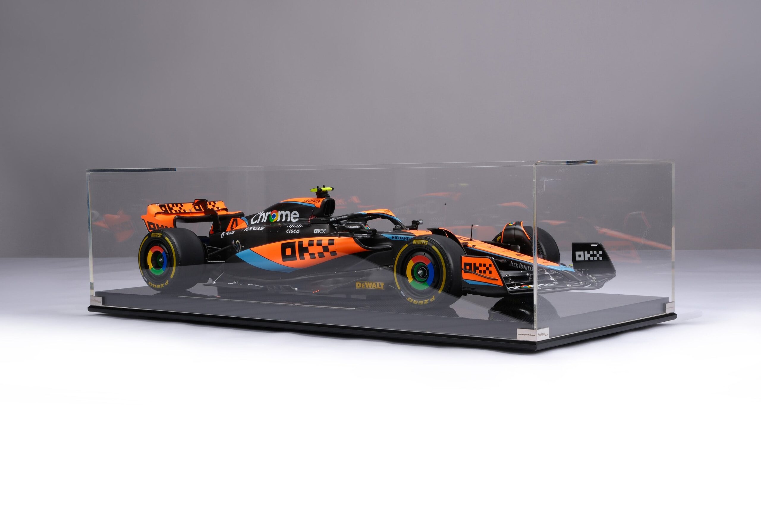 Amalgam McLaren MCL60 2023 Hungary Grand Prix Lando Norris | 1:8 - Image 17