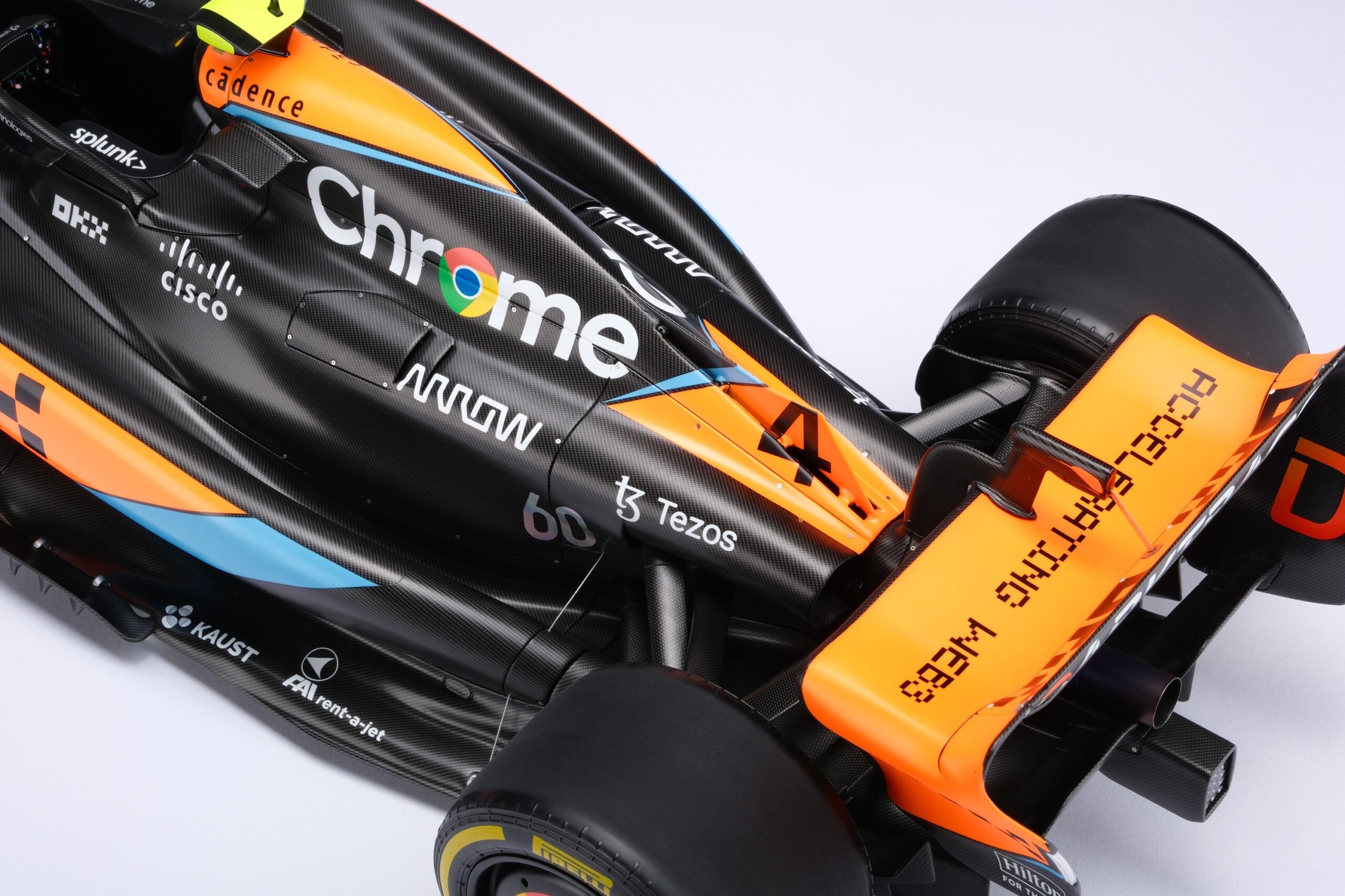 Amalgam McLaren MCL60 2023 Hungary Grand Prix Lando Norris | 1:8 - Image 7