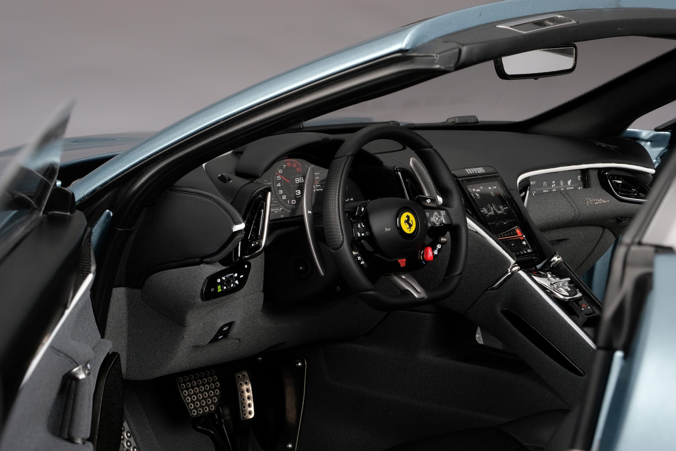 Amalgam Ferrari Roma Spider - Hellblau | 1:8 - Image 9
