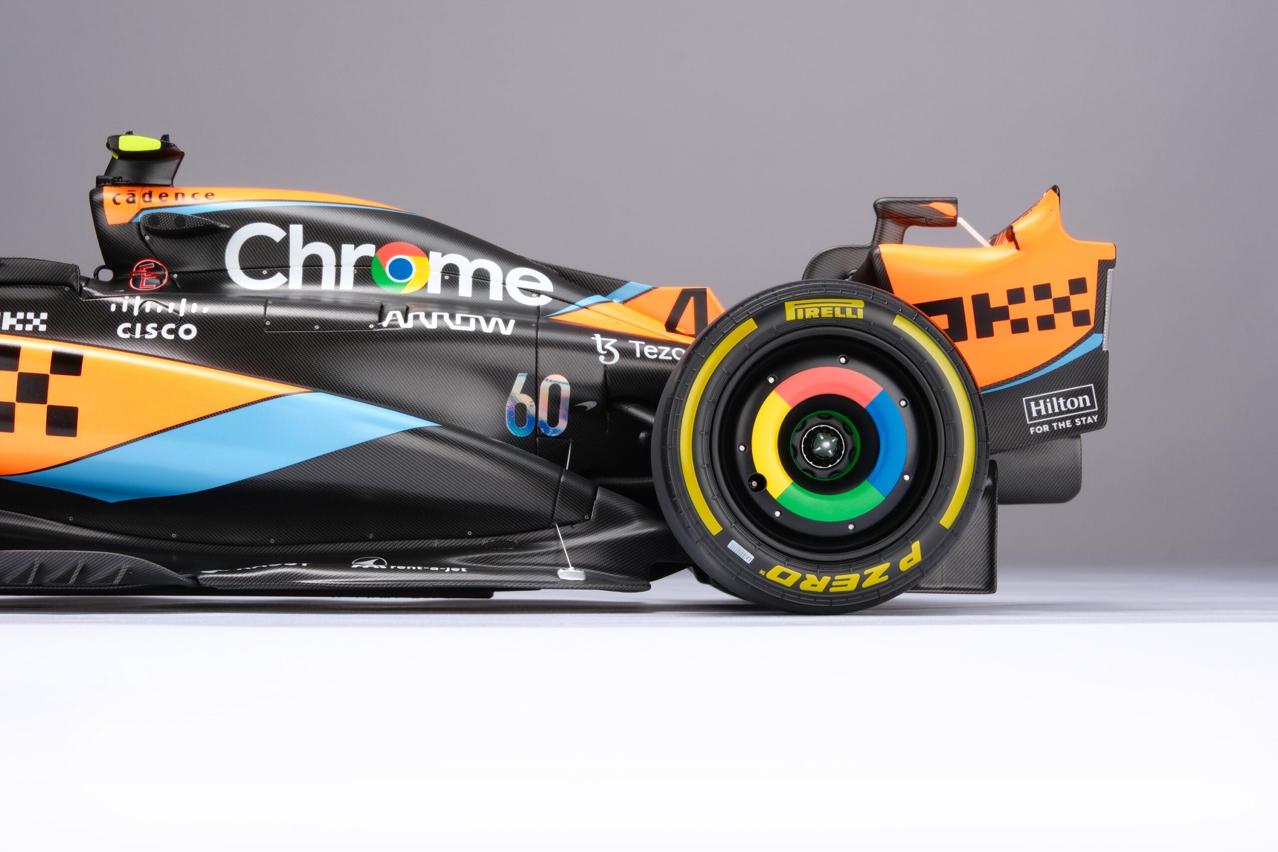 Amalgam McLaren MCL60 2023 Hungary Grand Prix Lando Norris | 1:8 - Image 12