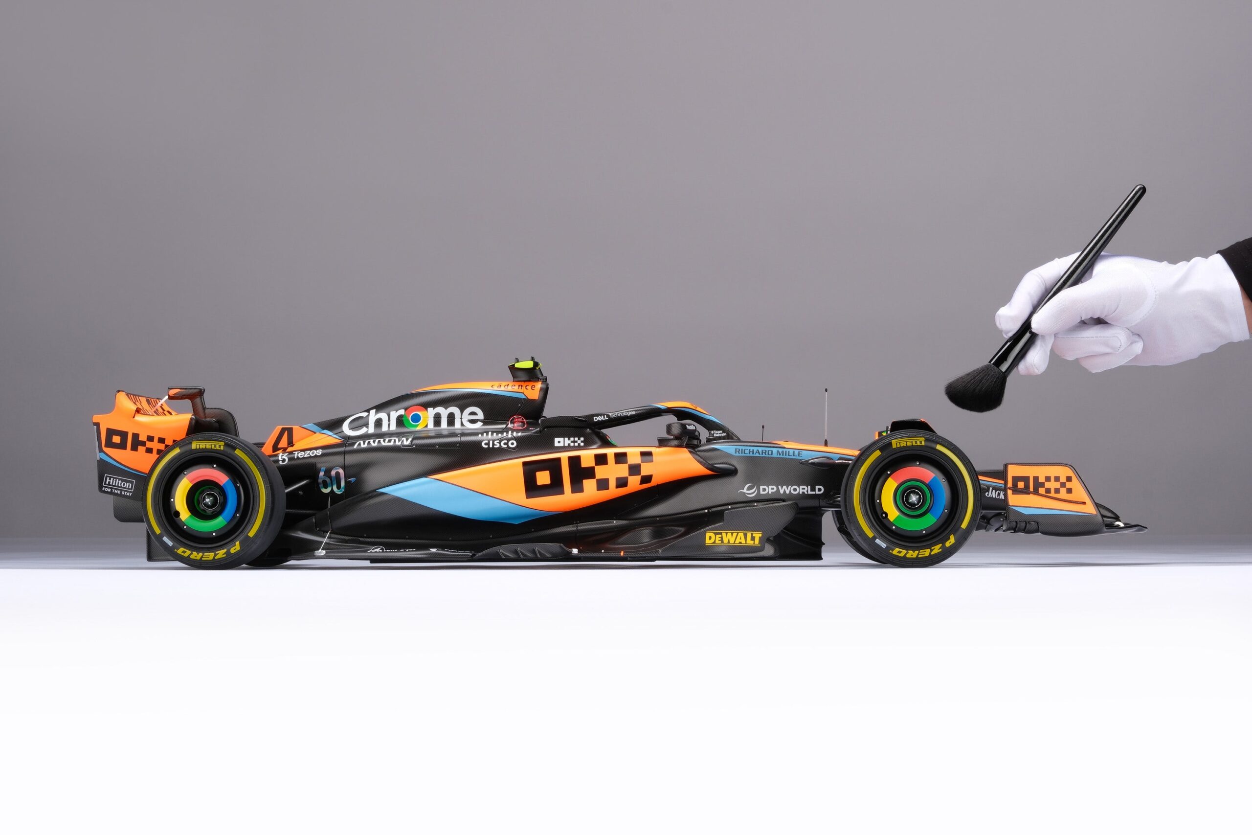 Amalgam McLaren MCL60 2023 Hungary Grand Prix Lando Norris | 1:8 - Image 4