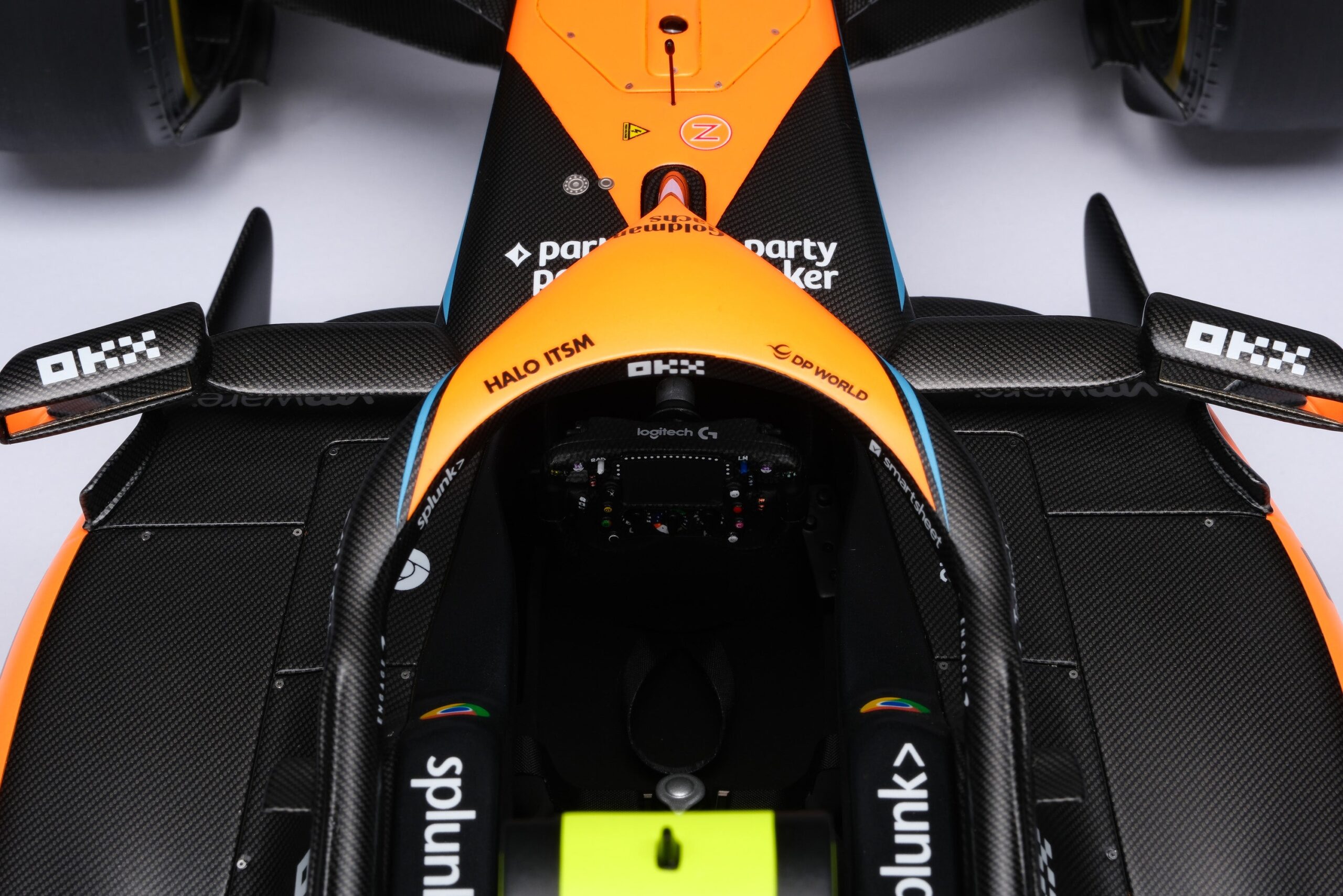 Amalgam McLaren MCL60 2023 Hungary Grand Prix Lando Norris | 1:8 - Image 8