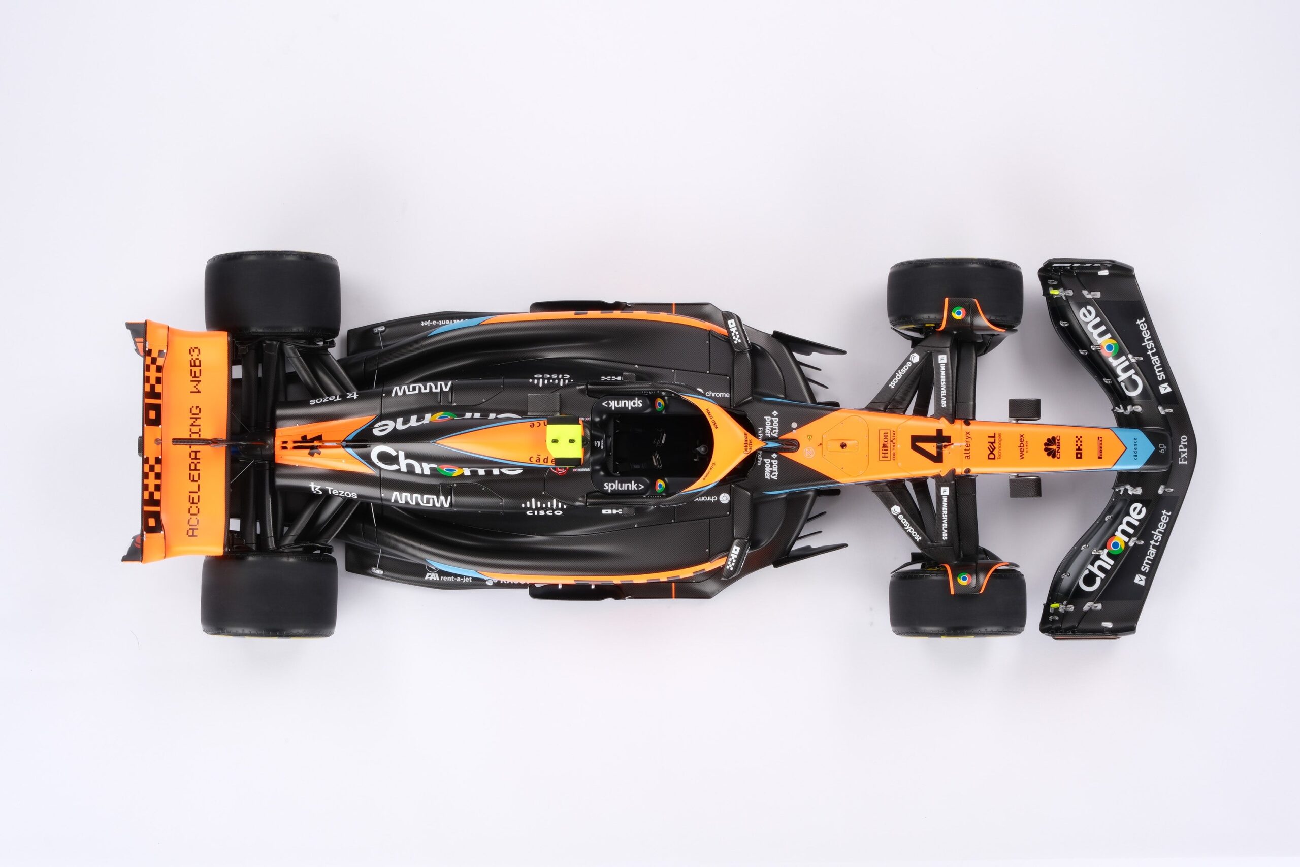 Amalgam McLaren MCL60 2023 Hungary Grand Prix Lando Norris | 1:8 - Image 19