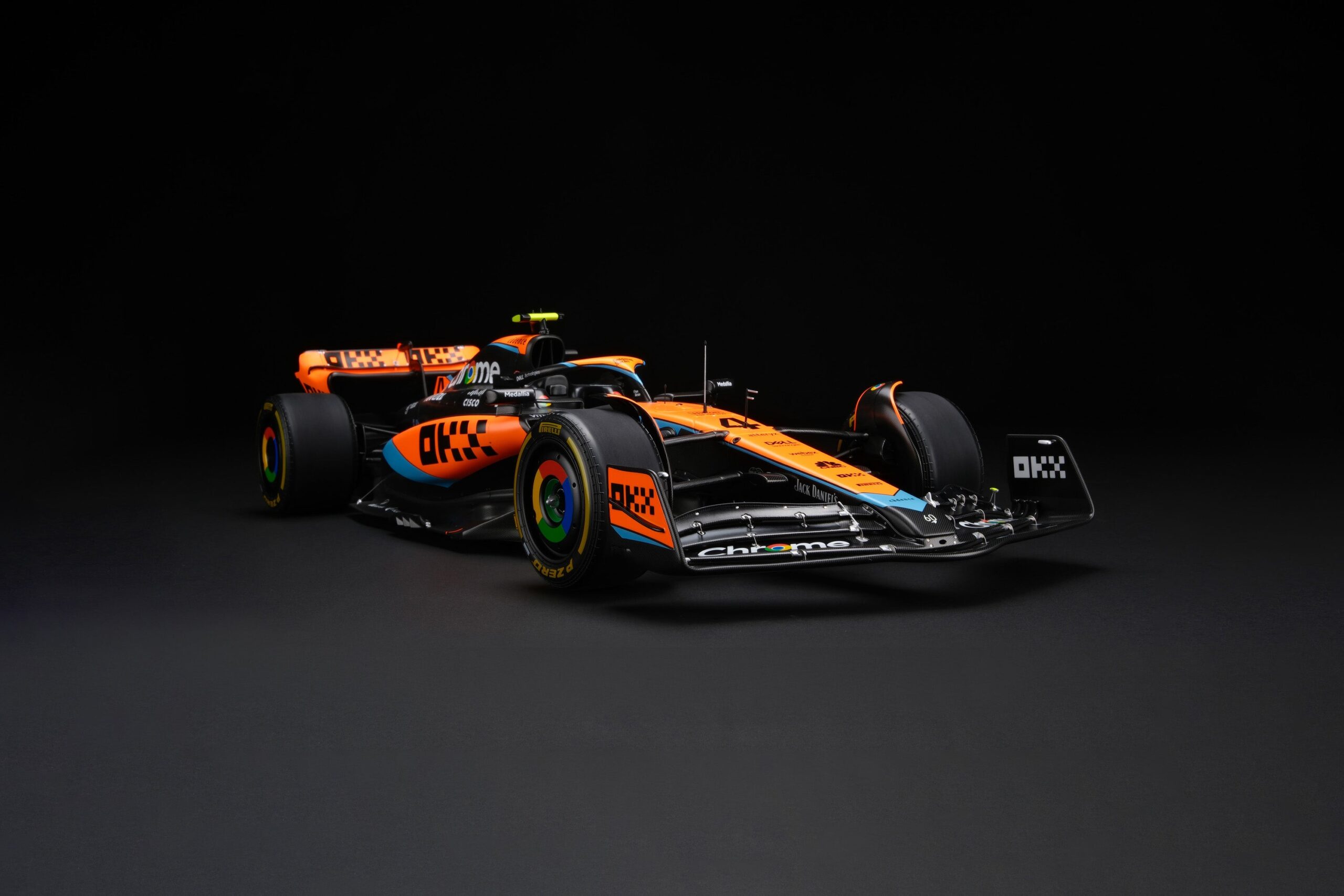Amalgam McLaren MCL60 2023 Hungary Grand Prix Lando Norris | 1:8 - Image 2
