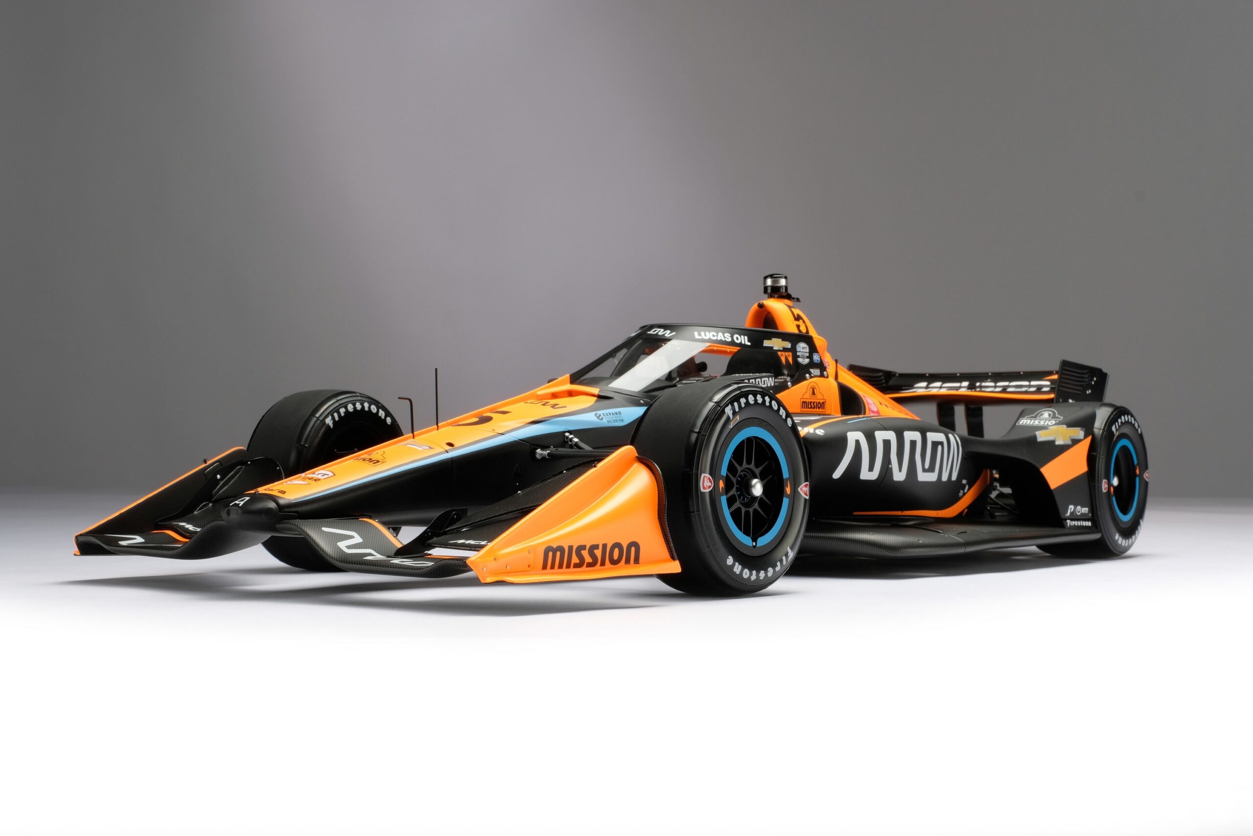 Amalgam McLaren Dallara IR-12 Arrow SP 2022 Alabama Grand Prix Winner O'Ward | 1:8 - Imagen 11
