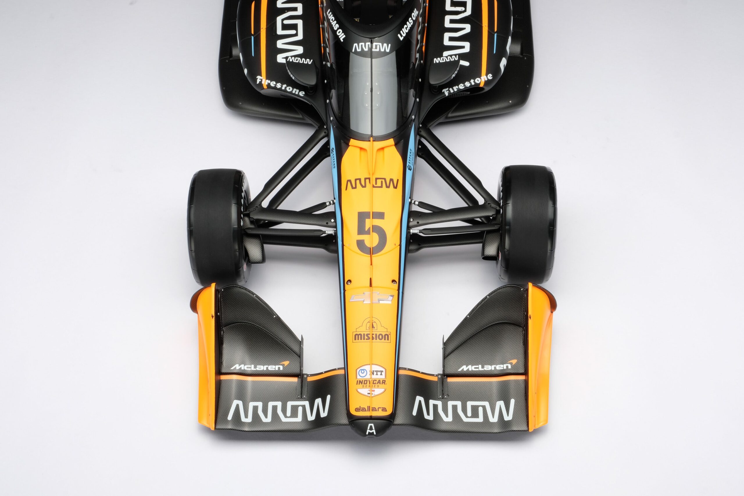 Amalgam McLaren Dallara IR-12 Arrow SP 2022 Alabama Grand Prix Winner O'Ward | 1:8 - Imagen 9
